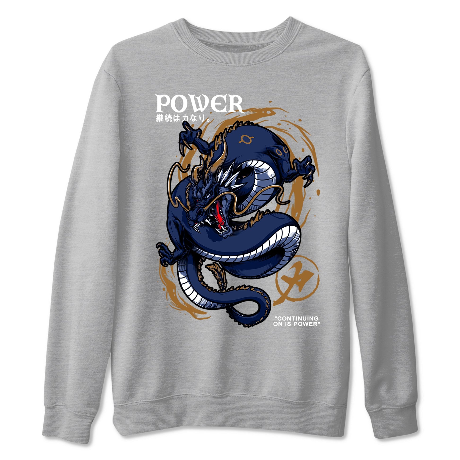 Air Jordan 13 Retro Midnight Navy t shirts to match sneakers Dragon Power sneaker match tees 13s Midnight Navy tee SNRT Sneaker Tees unisex cotton Heather Grey 2 shirts