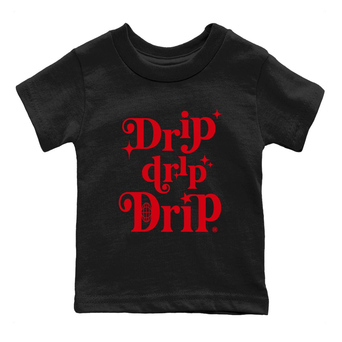 AE 1 Bred shirts to match jordans Drip Drip Drip sneaker match tees AE 1 Bred match shoes to clothes SNRT Sneaker Tees Youth Baby Black 2 tee