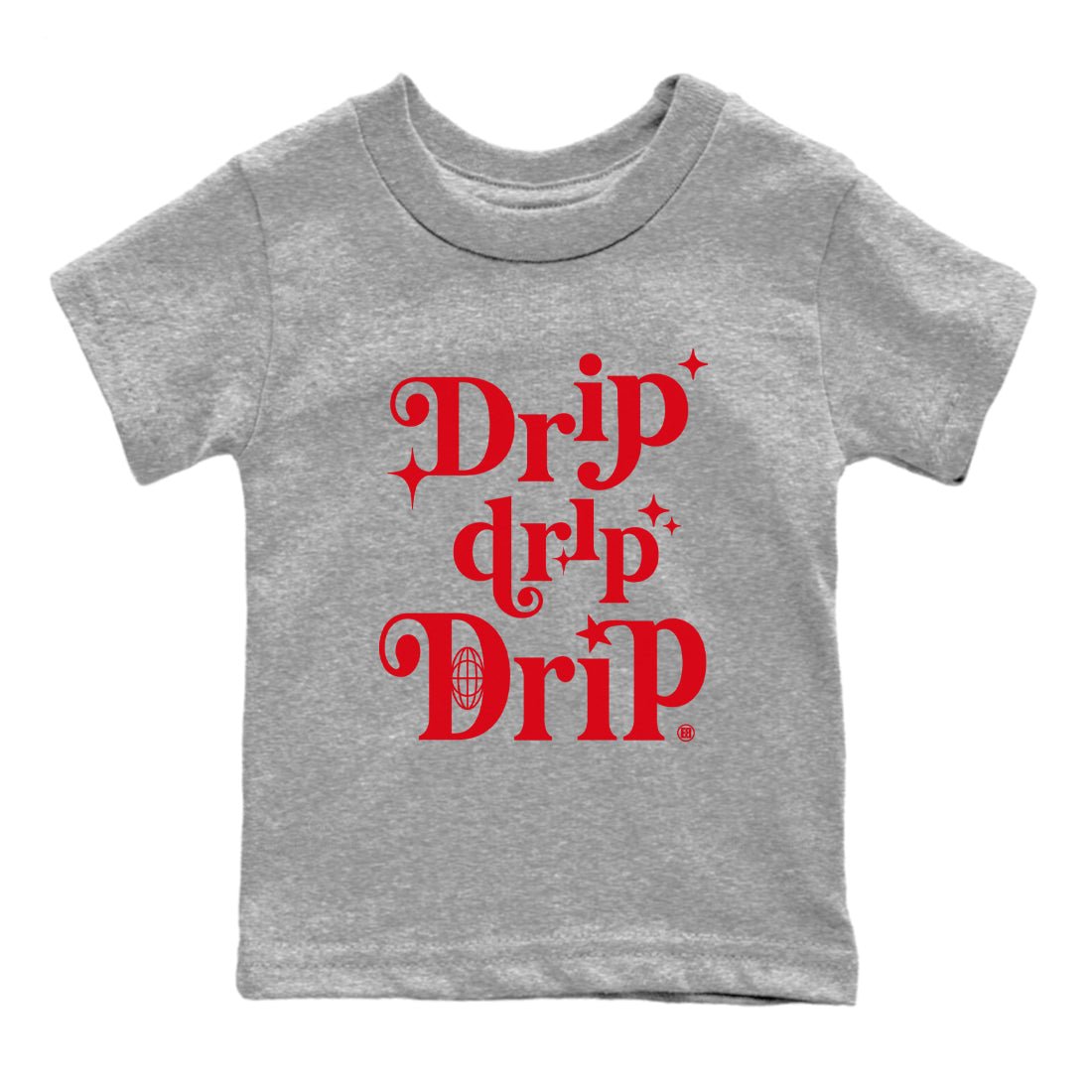 AE 1 Bred shirts to match jordans Drip Drip Drip sneaker match tees AE 1 Bred match shoes to clothes SNRT Sneaker Tees Youth Baby Heather Grey 2 tee