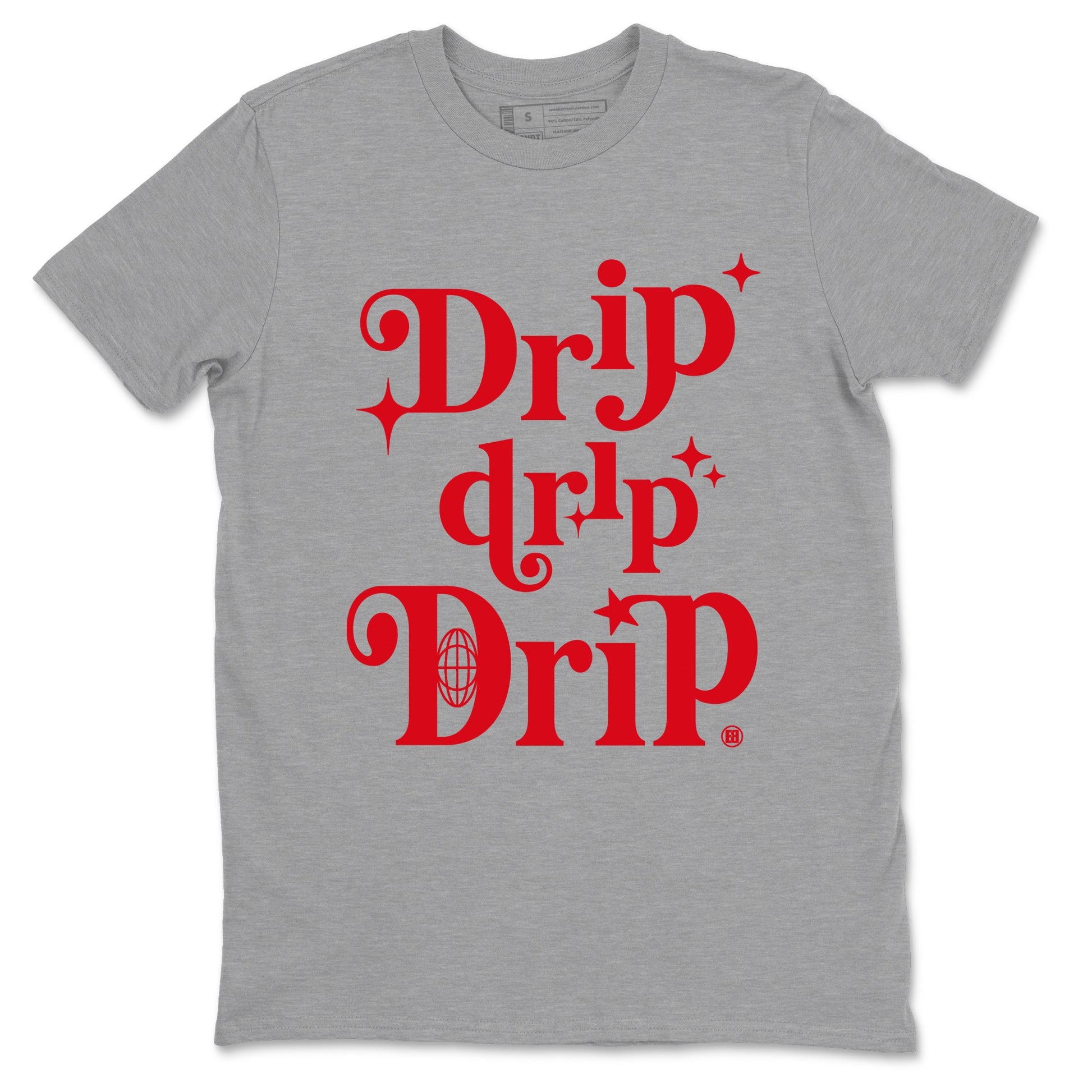 AE 1 Bred shirts to match jordans Drip Drip Drip sneaker match tees AE 1 Bred match shoes to clothes SNRT Sneaker Tees unisex cotton Heather Grey 2 shirts
