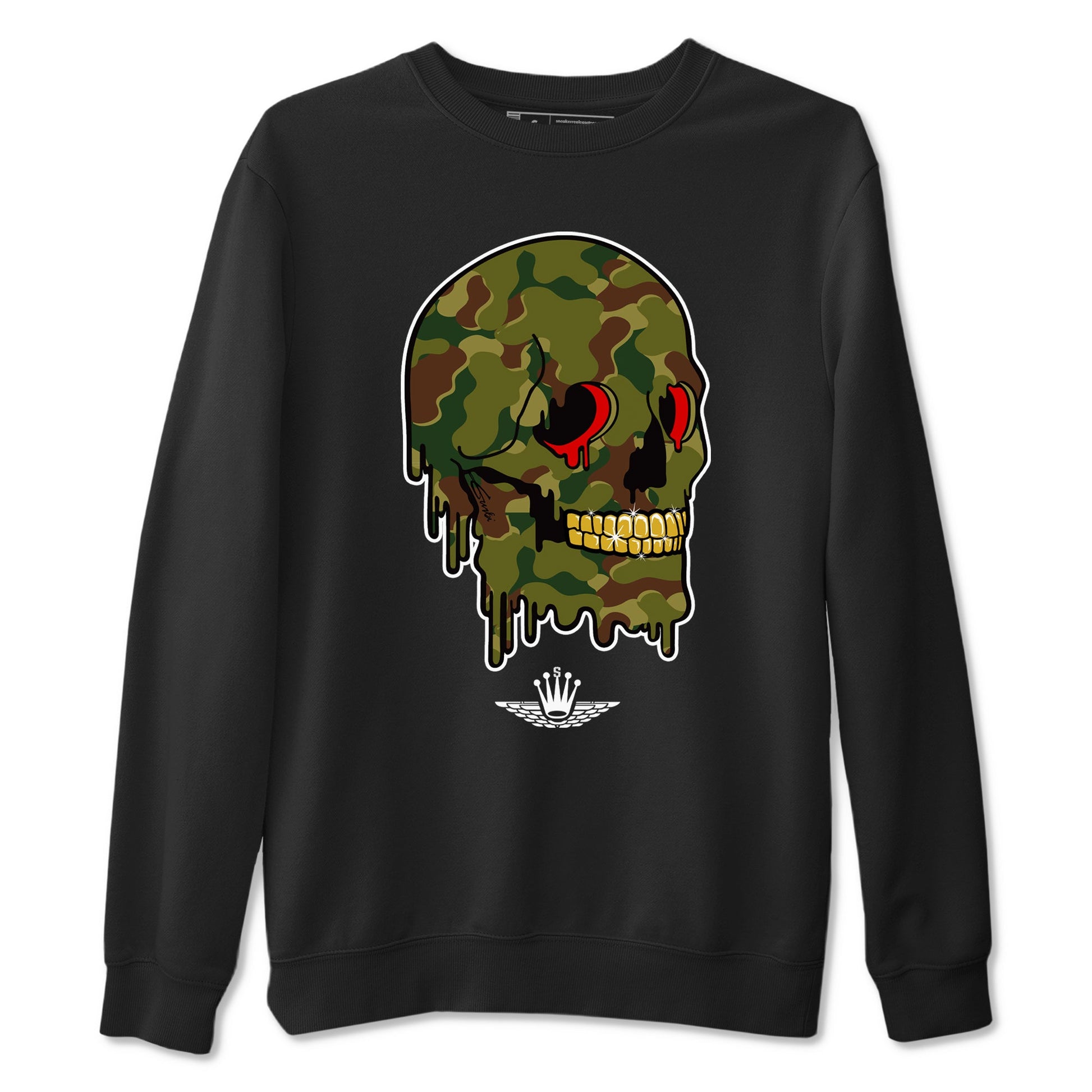 Air Max 90 Duck Camo shirts to match jordans Dripping Camo Skull sneaker match tees Air Max 90 Reverse Duck Camo match shoes to clothes SNRT Sneaker Tees unisex cotton Black 2 shirts