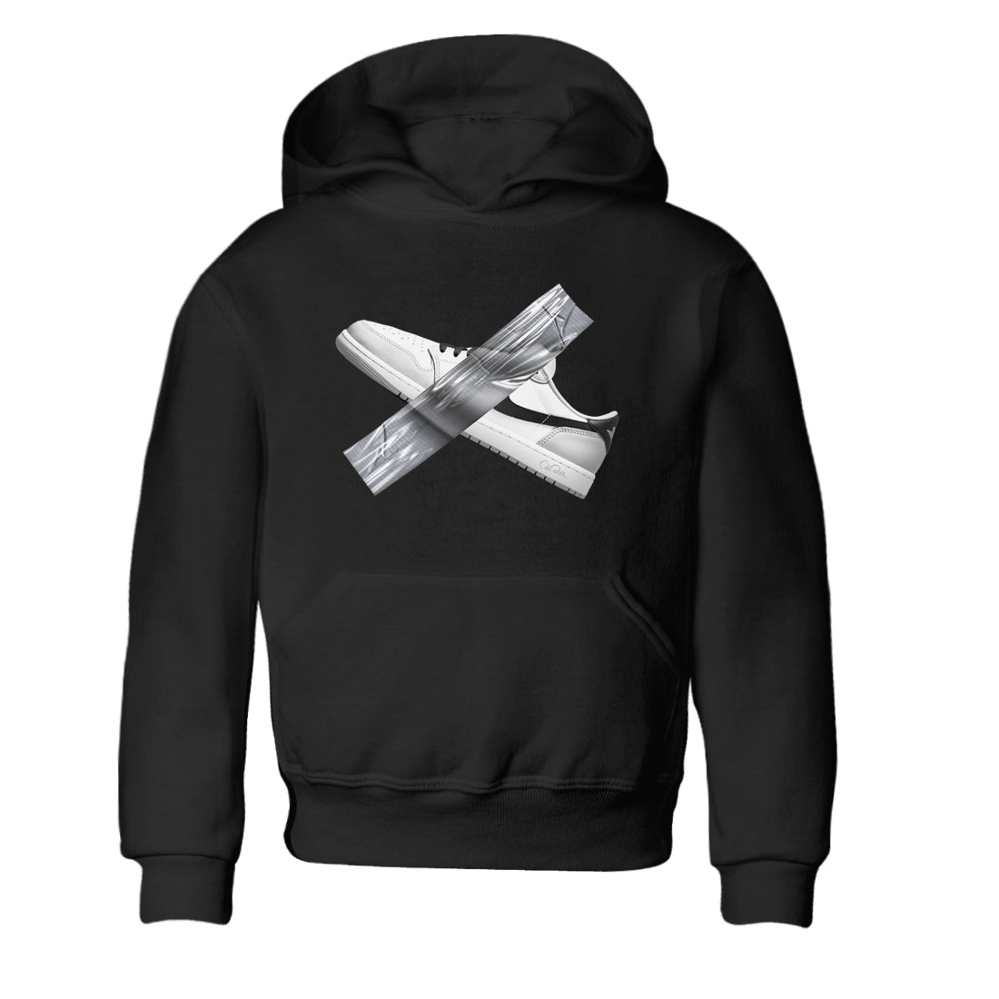 1s Wolf Grey shirts to match jordans Duct Tape sneaker match tees Air Jordan 1 Wolf Grey SNRT Sneaker Tees streetwear brand Baby and Youth Black 2 cotton tee