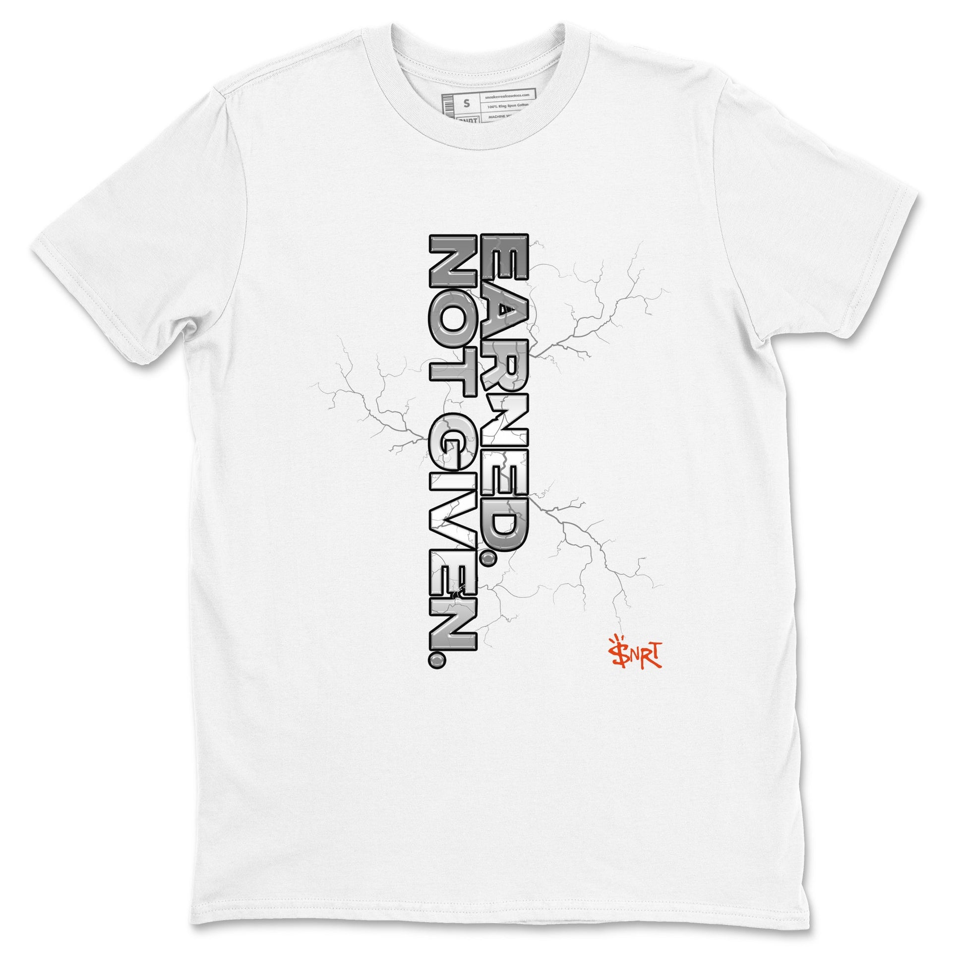 Foams One Jin shirts to match jordans Earned Not Given sneaker match tees Air Foamposite One Jin match shoes to clothes SNRT Sneaker Tees unisex cotton White 2 shirts