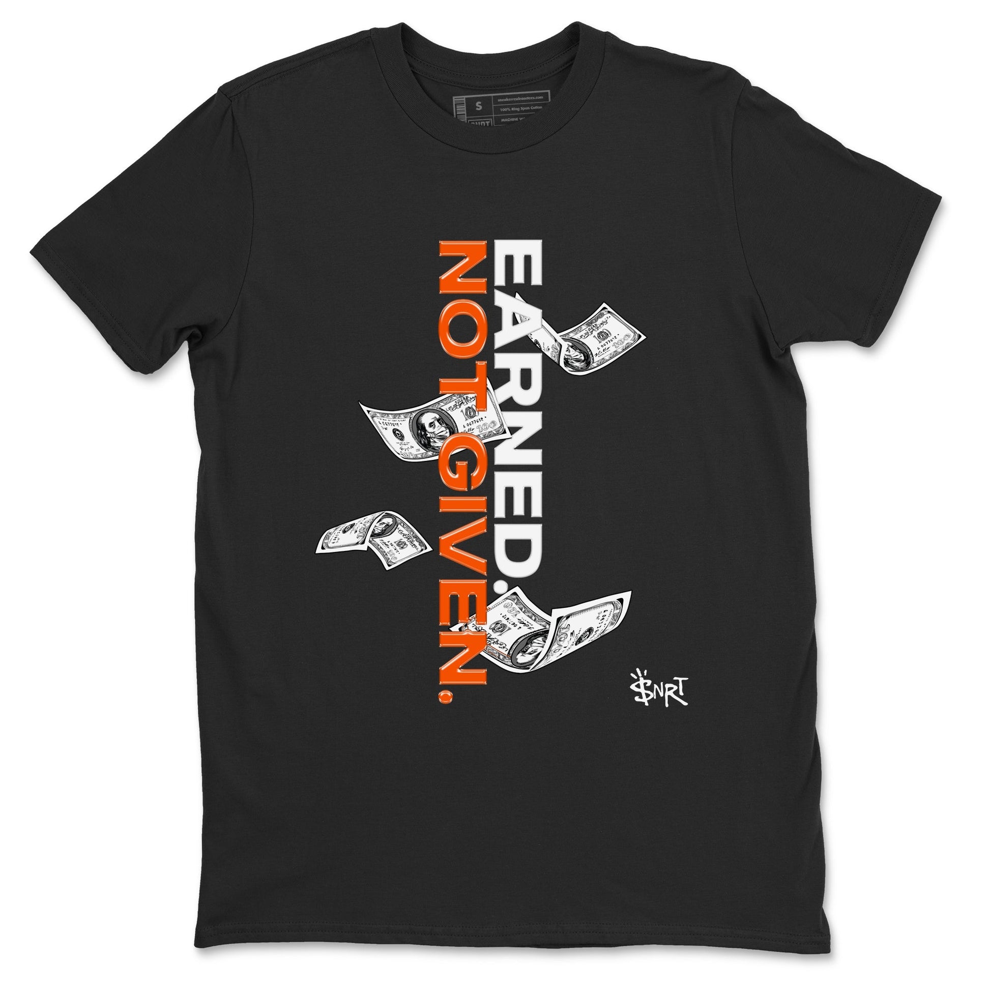 Air Max 1 OG '86 'Summit White and Cosmic Clay shirts to match jordans Earned Not Given sneaker match tees Air Max 1 Cosmic Clay match shoes to clothes SNRT Sneaker Tees unisex cotton Black 2 shirts