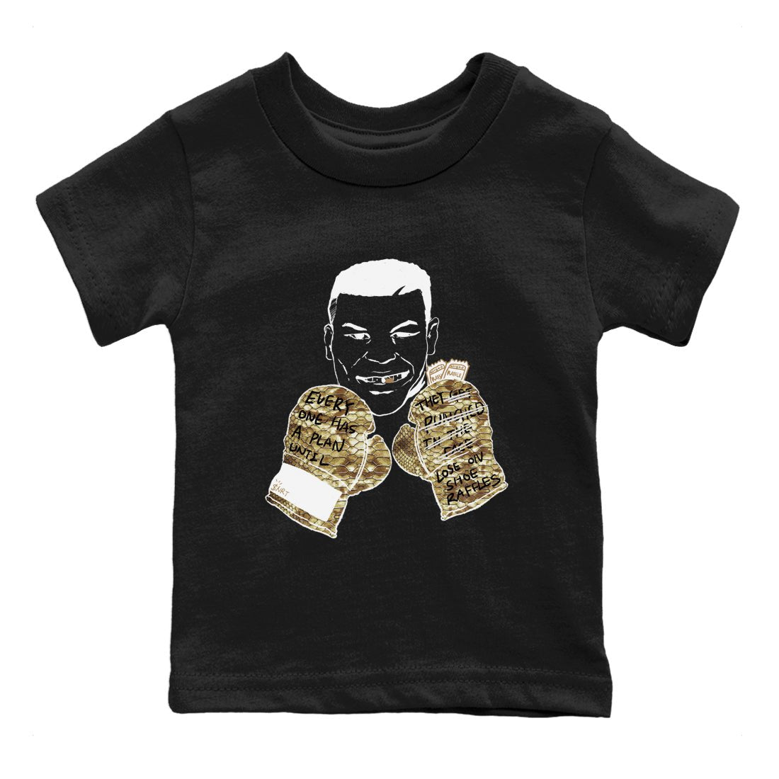 Air Force 1 Ivory Snake shirt to match jordans Everyone Has A Plan sneaker tees Air Force 1 Ivory Snake SNRT sneaker release tees baby toddler Black 2 cotton Shirt