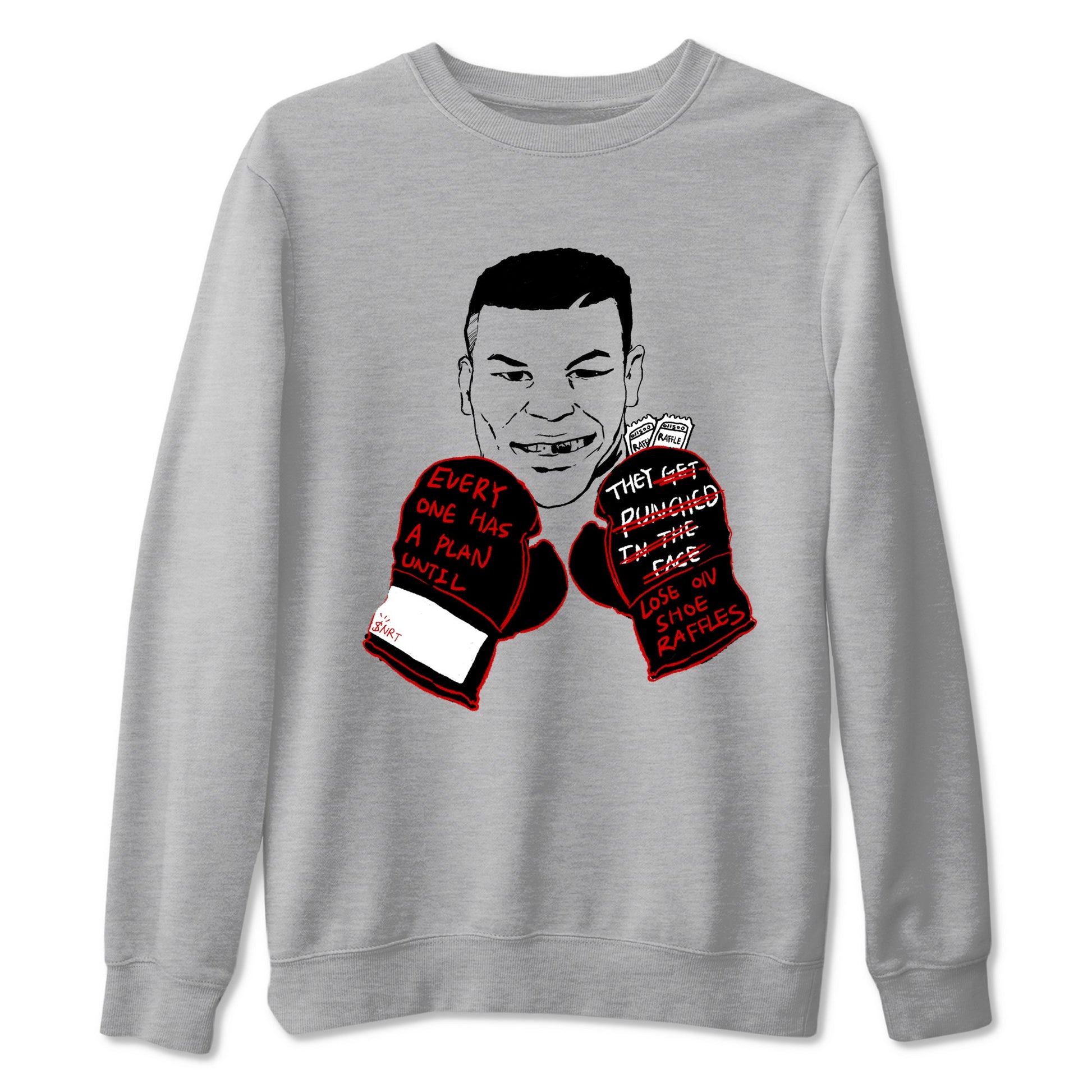 Air Jordan 14 Black Toe t shirts to match sneakers Everyone Has A Plan sneaker match tees 14s Black Toe sneaker match tee SNRT Sneaker Tees unisex cotton Heather Grey 2 shirts