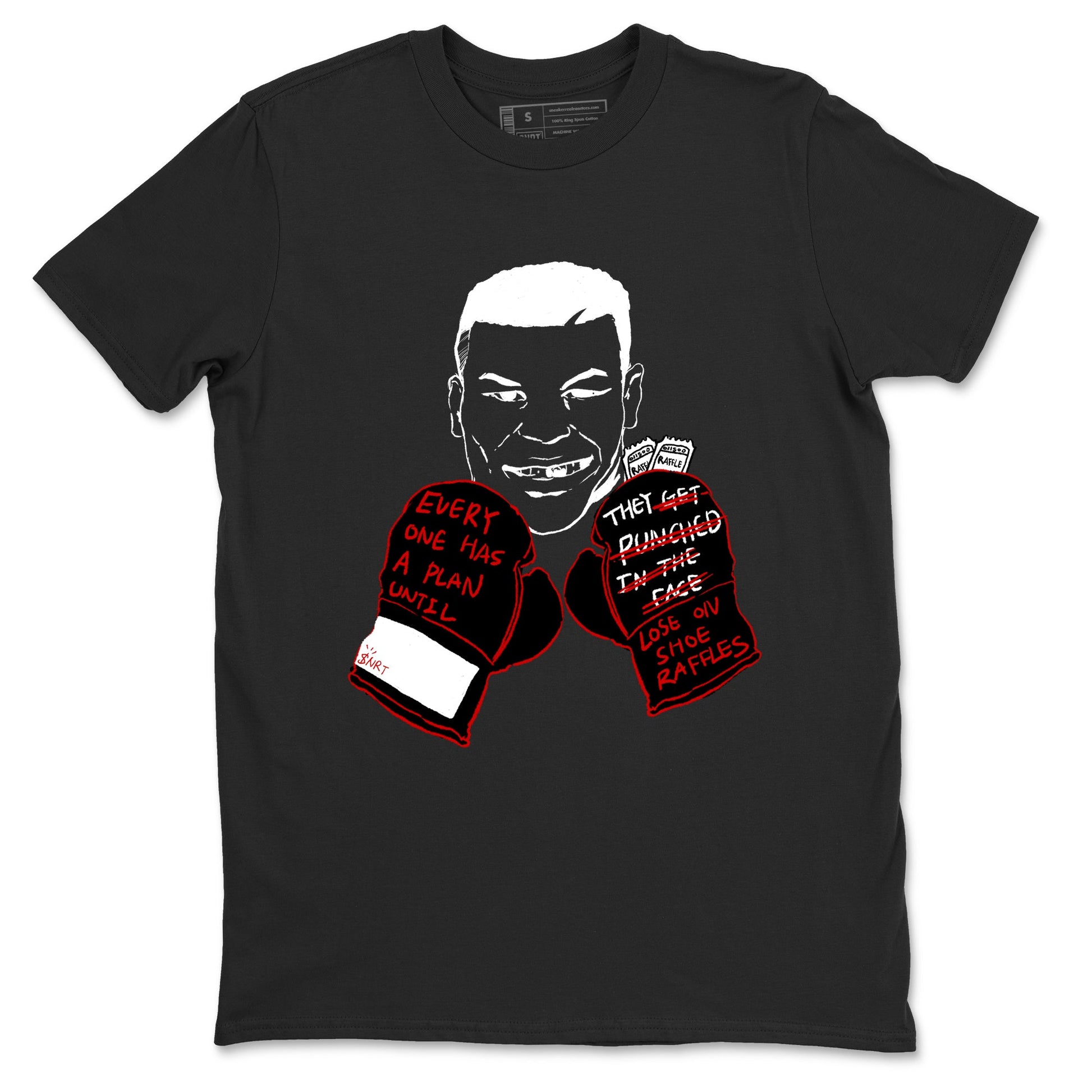 Air Jordan 14 Black Toe t shirts to match sneakers Everyone Has A Plan sneaker match tees 14s Black Toe sneaker match tee SNRT Sneaker Tees unisex cotton Black 2 shirts