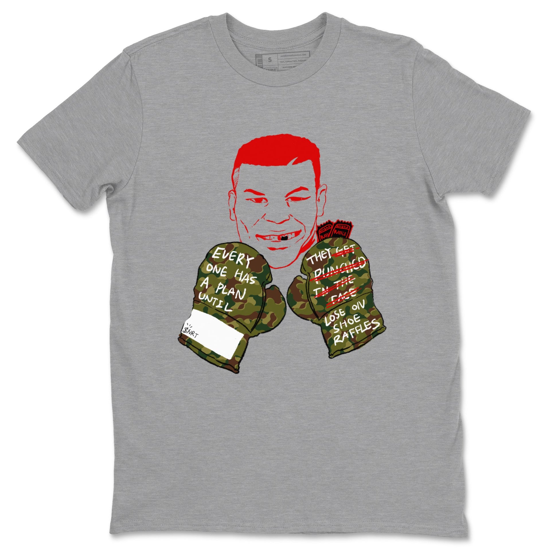 Air Max 90 Duck Camo shirts to match jordans Everyone Has A Plan sneaker match tees Air Max 90 Reverse Duck Camo match shoes to clothes SNRT Sneaker Tees unisex cotton Heather Grey 2 shirts