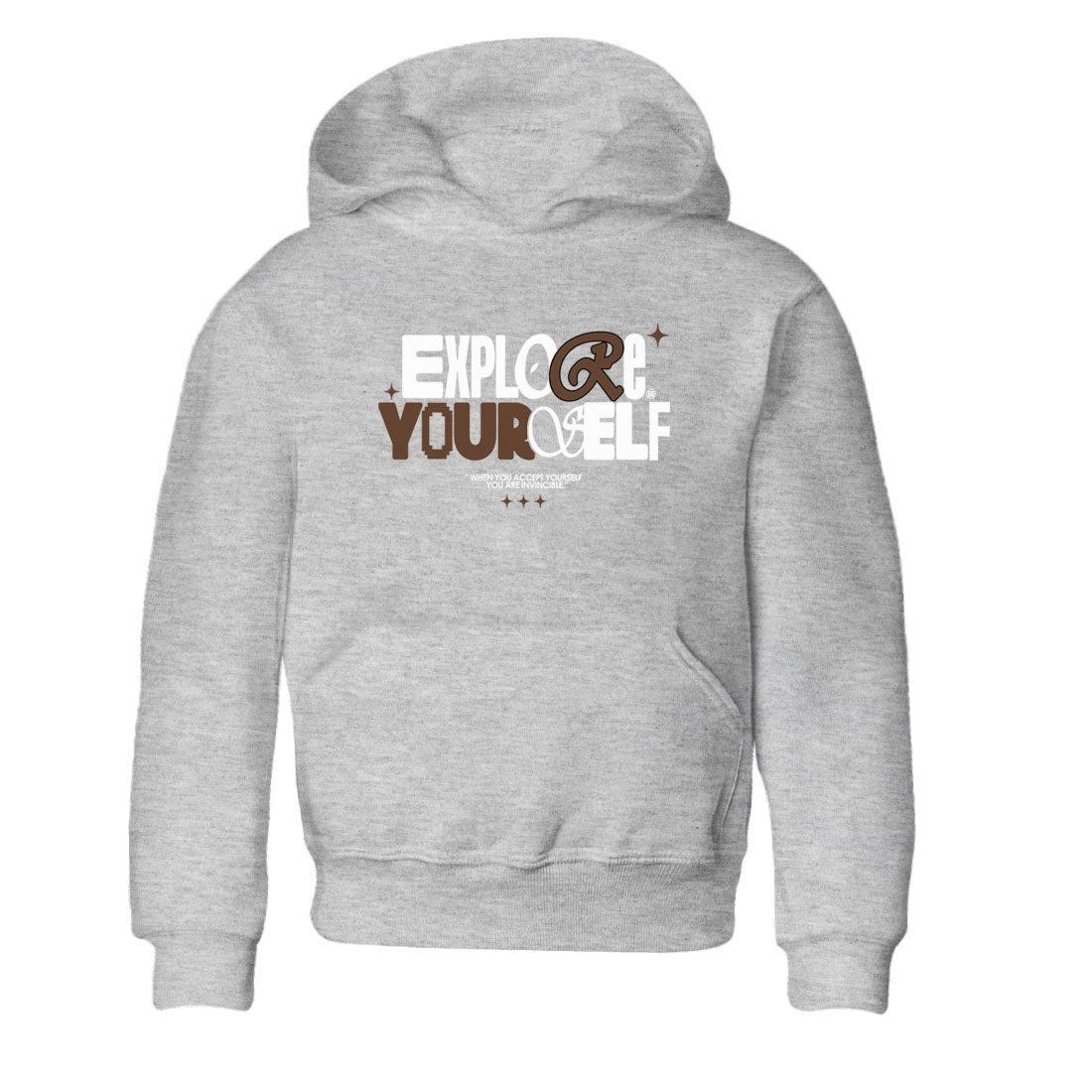 Yeezy Slide Flax shirts to match jordans Explore Yourself sneaker match tees Yeezy Slide Flax SNRT Sneaker Tees streetwear brand Baby and Youth Heather Grey 2 cotton tee