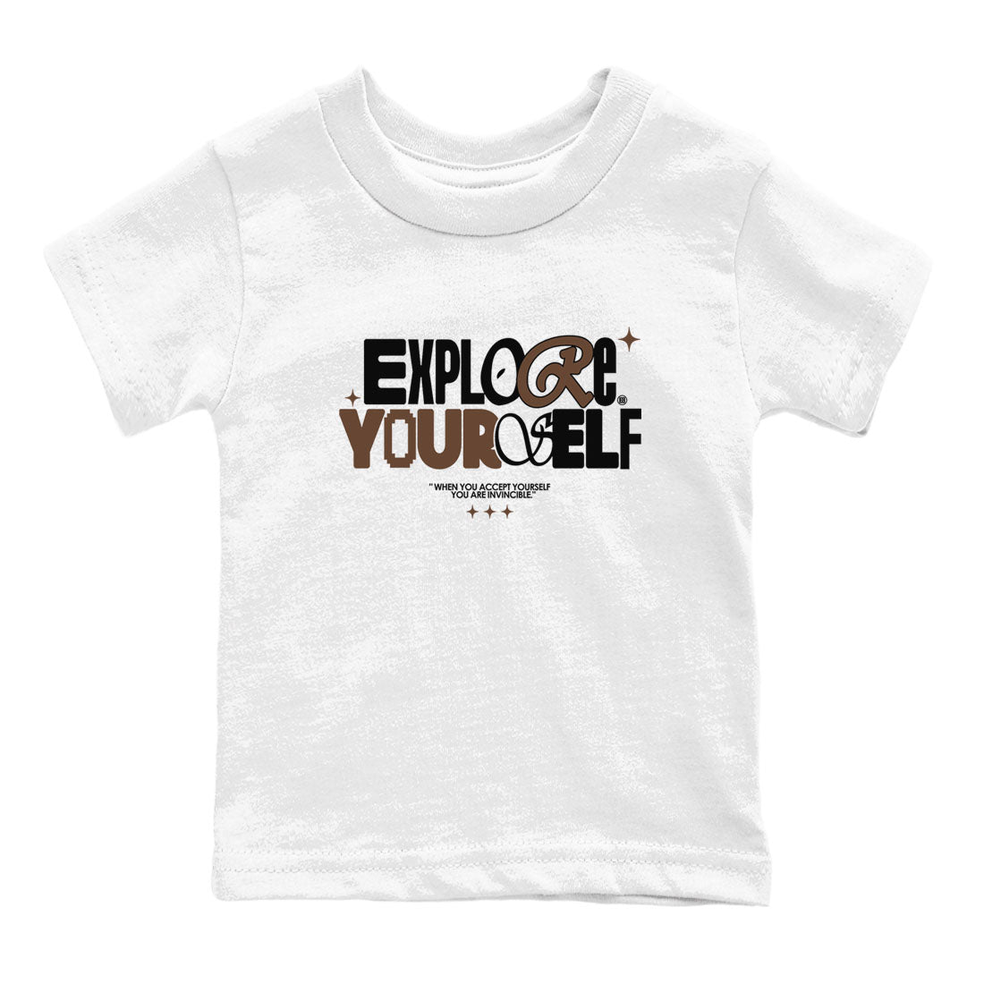 Yeezy Slide Flax shirts to match jordans Explore Yourself sneaker match tees Yeezy Slide Flax SNRT Sneaker Tees streetwear brand Baby and Youth White 2 cotton tee