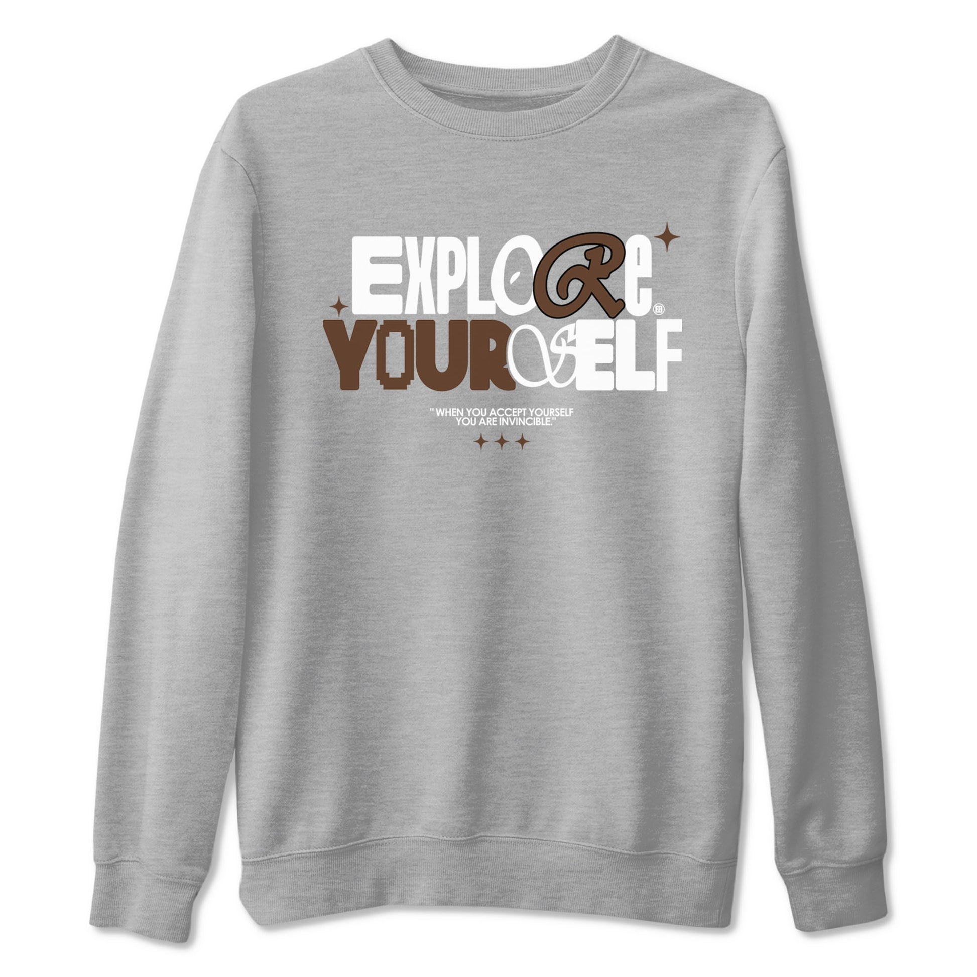 Yeezy Slide Flax shirts to match jordans Explore Yourself sneaker match tees Yeezy Slide Flax SNRT Sneaker Tees streetwear brand Heather Grey 2 unisex cotton tee