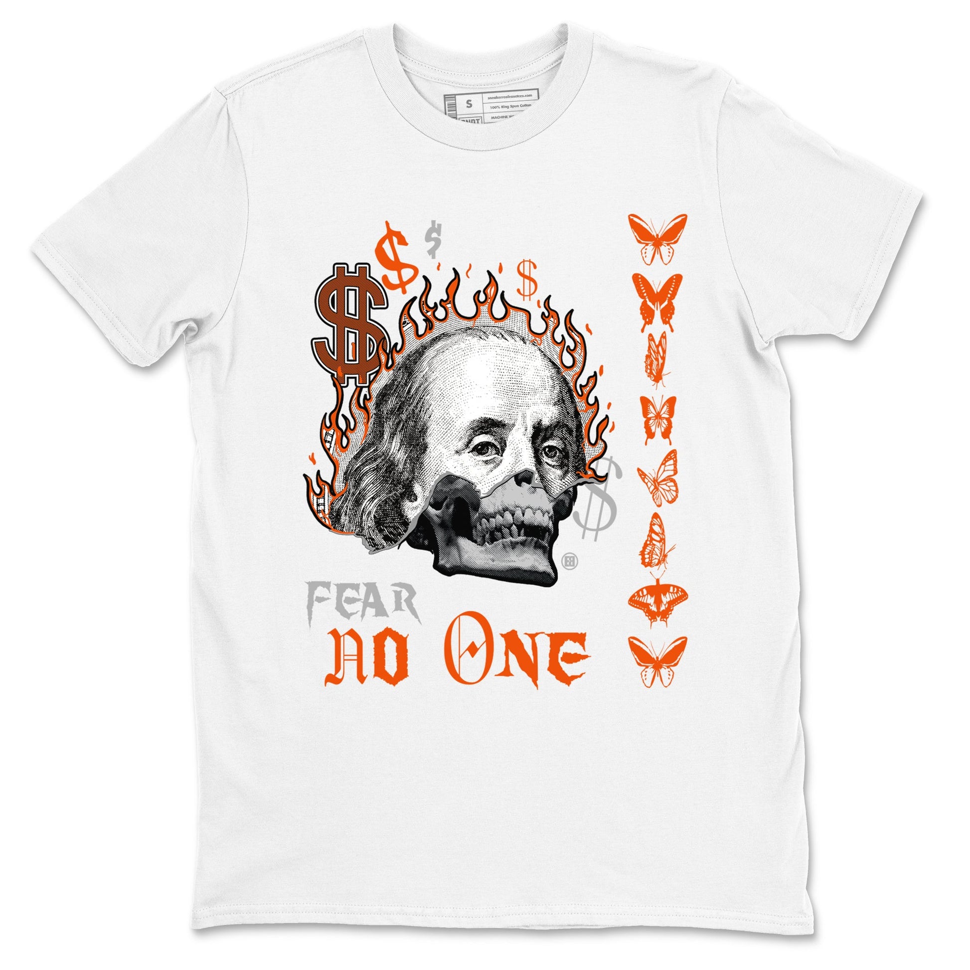 Air Max 1 OG '86 'Summit White and Cosmic Clay shirts to match jordans Fear No One sneaker match tees Air Max 1 Cosmic Clay match shoes to clothes SNRT Sneaker Tees unisex cotton White 2 shirts