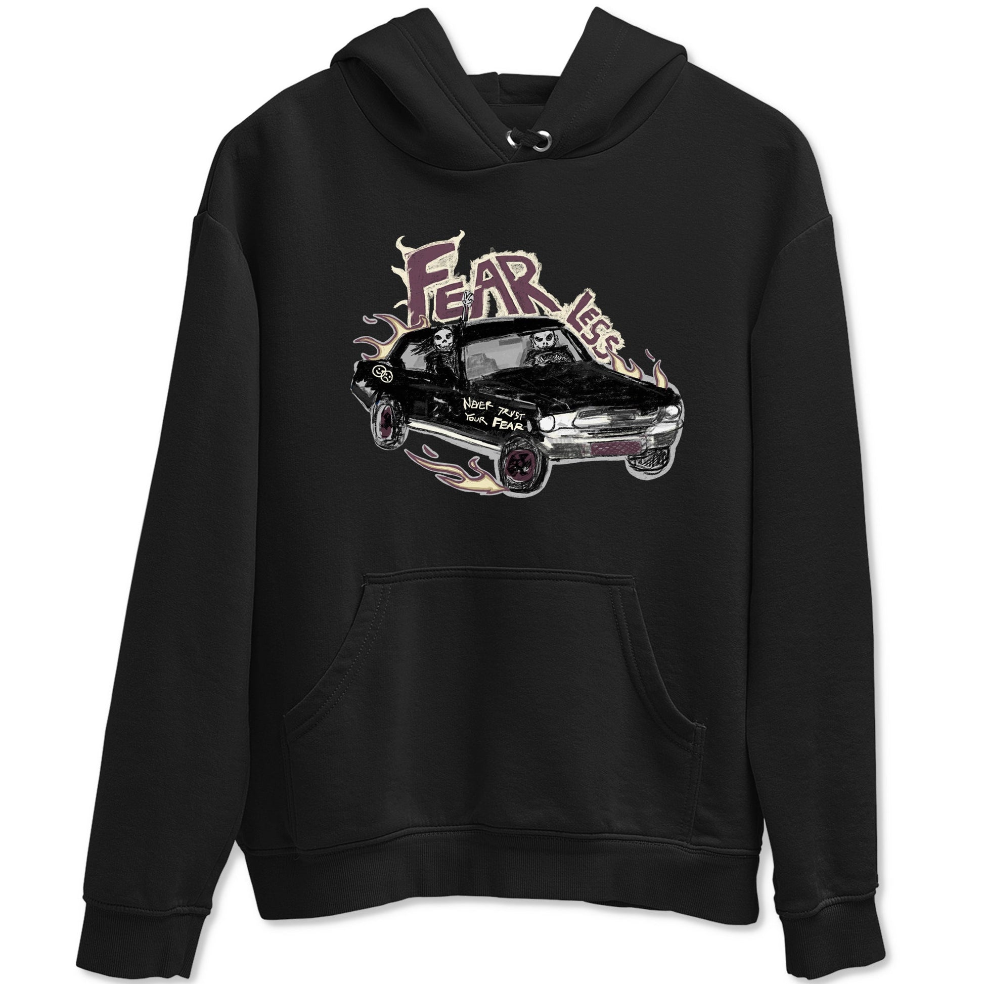 3s A Ma Maniere x Black shirts to match jordans Fearless Car sneaker match tees A Ma Maniere x Air Jordan 3 “Black” SNRT Sneaker Tees streetwear brand Black 2 unisex cotton tee
