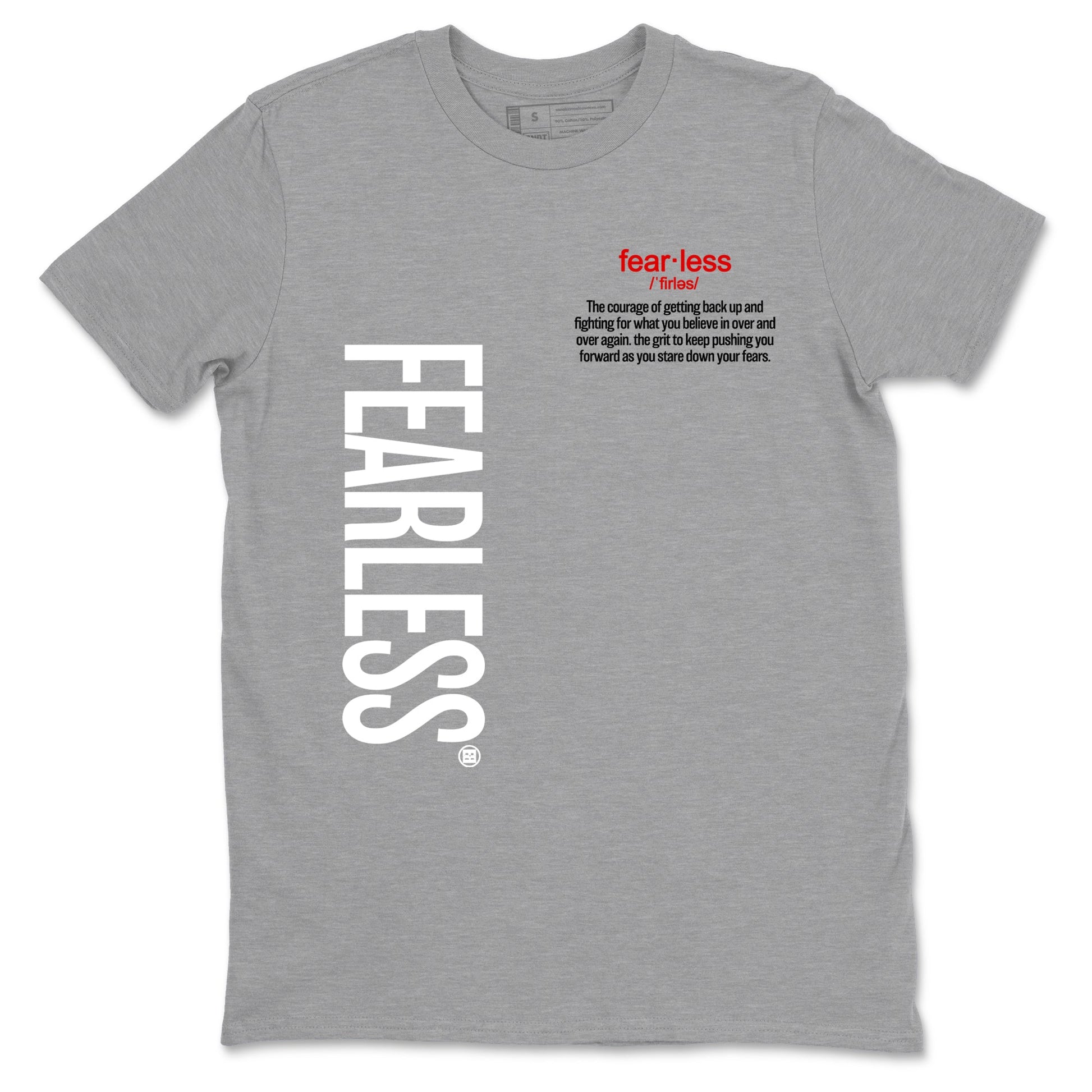 4s White Cement shirts to match jordans Fearless Definition sneaker match tees Air Jordan 4 Retro OG White Cement match shoes to clothes SNRT Sneaker Tees unisex cotton Heather Grey 2 shirts