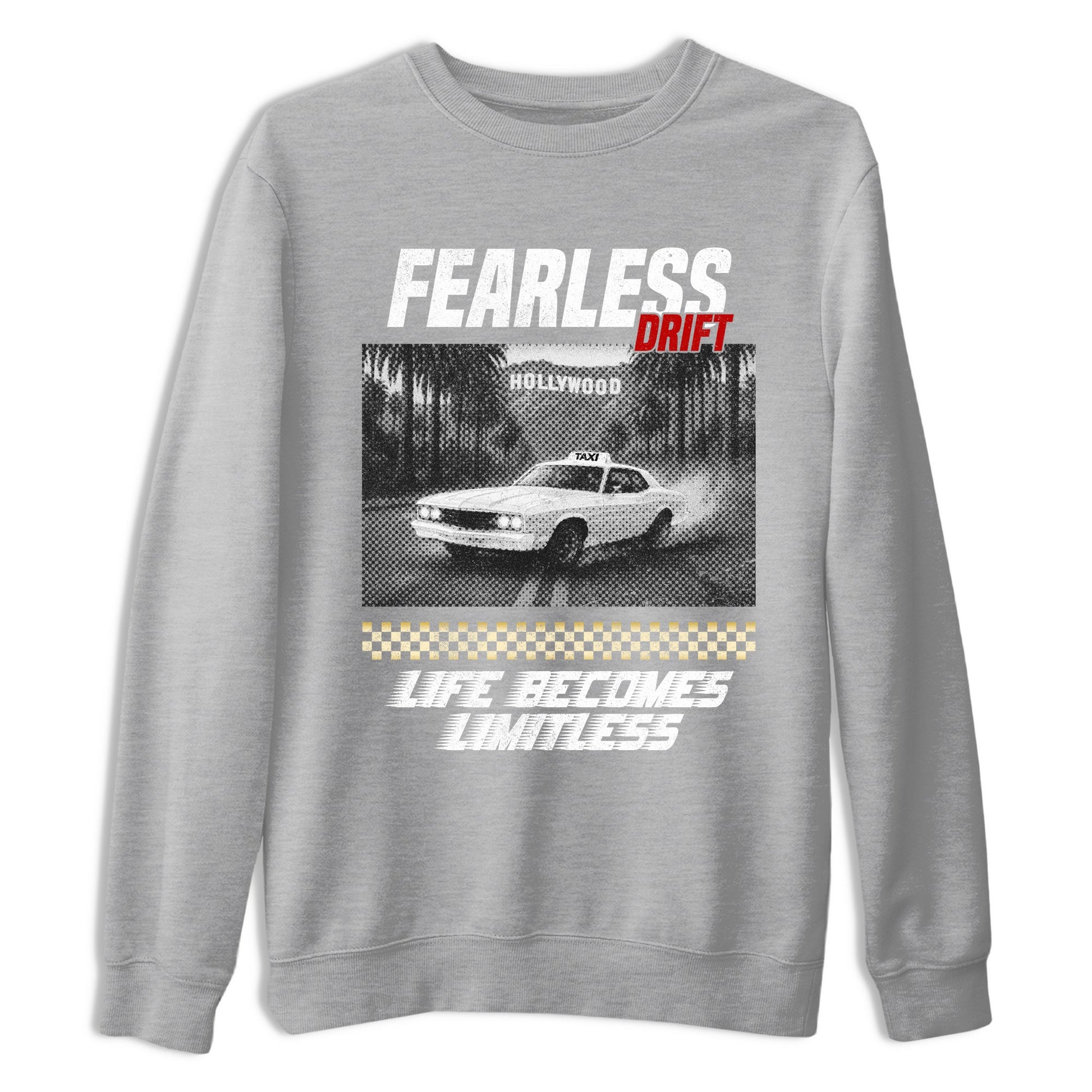 Sneaker match tees – Sneaker Tees To Match Air Jordan 12 Taxi Shoes – Fearless Drift Tee Heather Grey 2