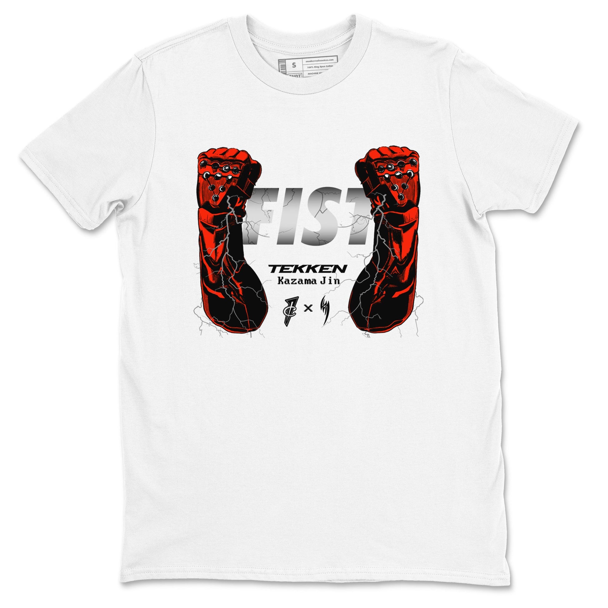 Foams One Jin shirts to match jordans Fist sneaker match tees Air Foamposite One Jin match shoes to clothes SNRT Sneaker Tees unisex cotton White 2 shirts