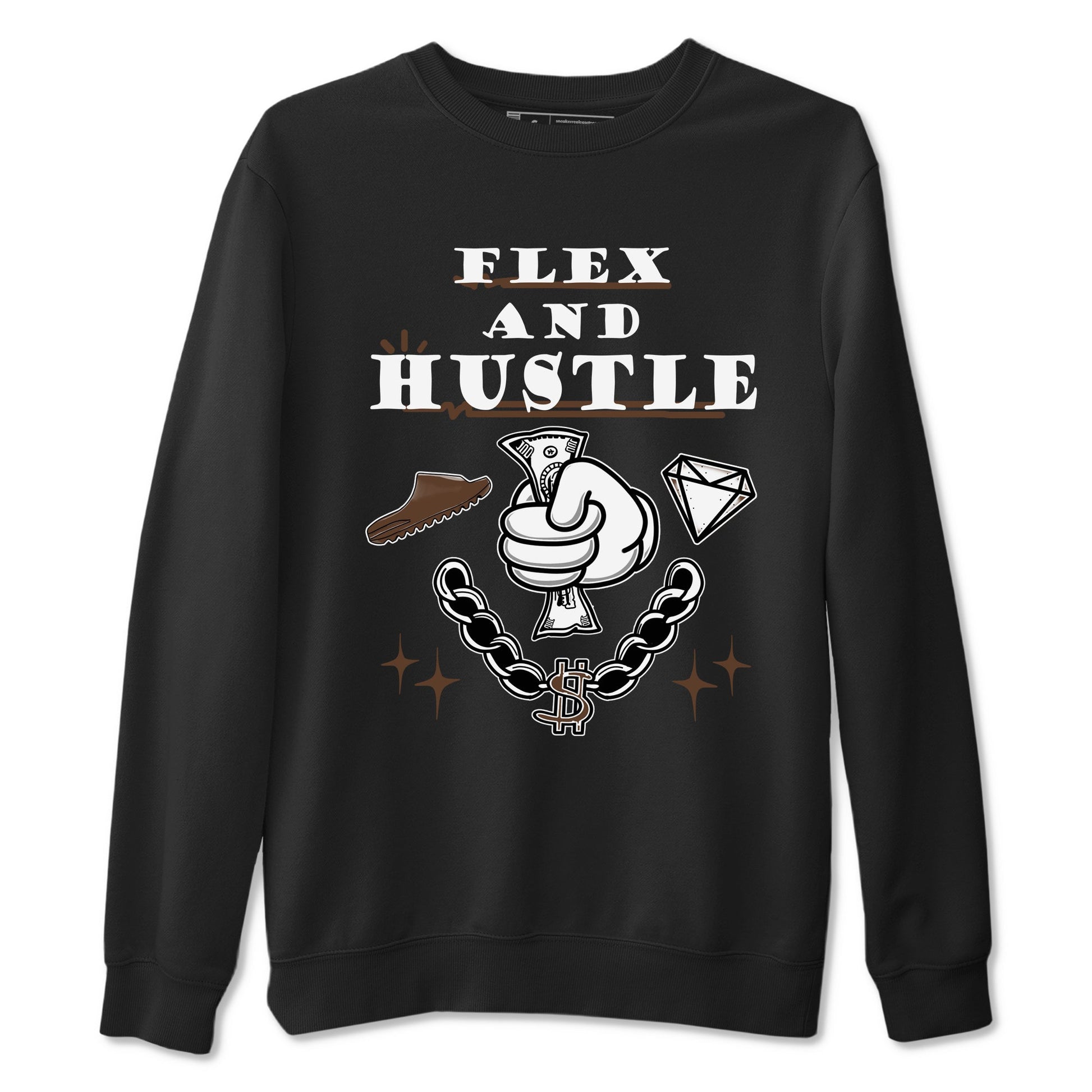Yeezy Slide Flax shirts to match jordans Flex And Hustle sneaker match tees Yeezy Slide Flax SNRT Sneaker Tees streetwear brand Black 2 unisex cotton tee