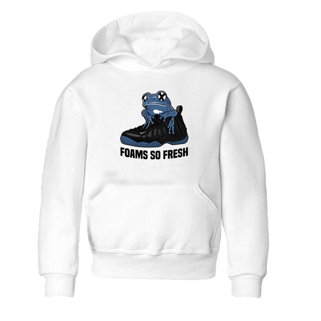 Sneaker Threads – Sneaker Tees To Match Air Foamposite One Carbon Fiber – Foams So Fresh Youth Graphic Tee White 2. Perfect for Jordan releases 2025 colorways.