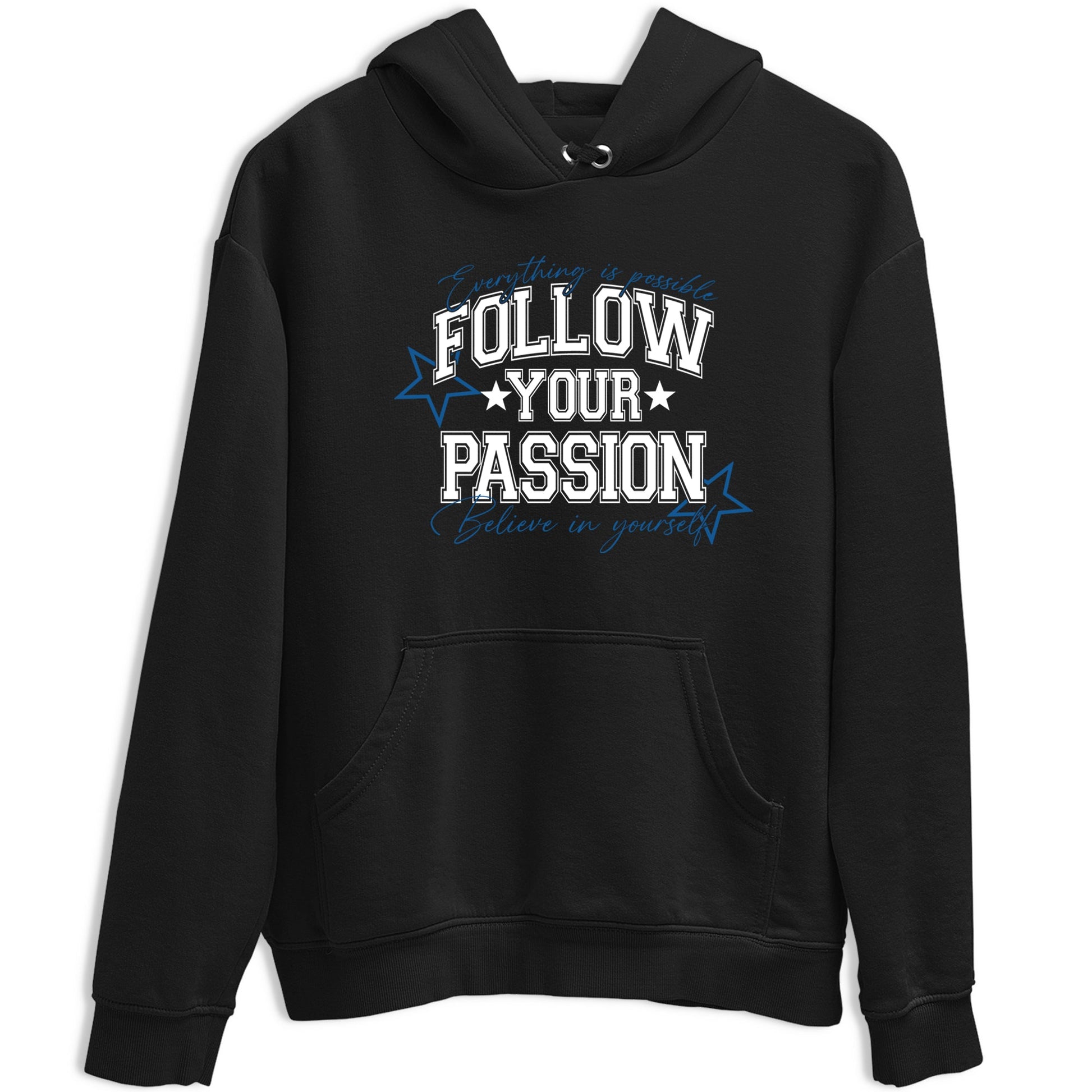 Sneaker match tees – Sneaker Tees To Match Air Jordan 1 Travis Scott Fragment Sneakers – Follow Your Passion Graphic Tee Black 2