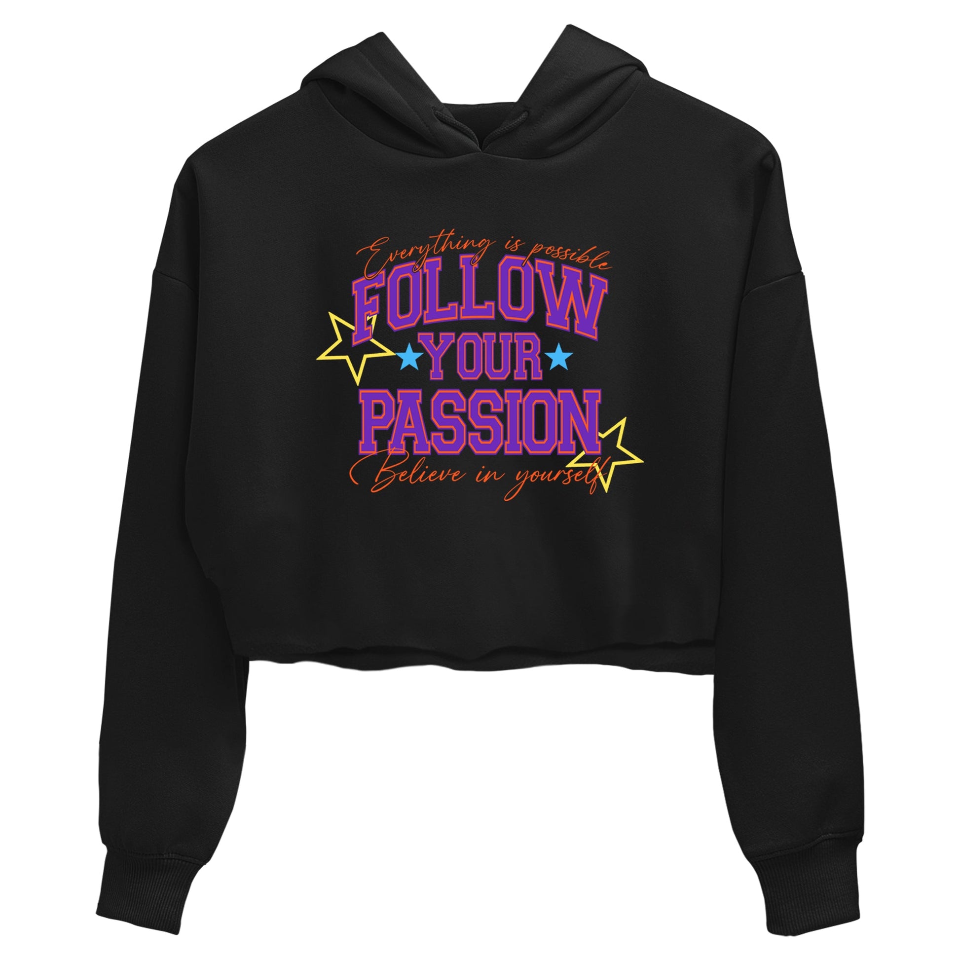 Sneaker Threads – Sneaker Tees To Match New Balance 9060 Prism Purple – Follow Your Passion Crop Tee Black 2. Perfect for Jordan releases 2025 colorways.