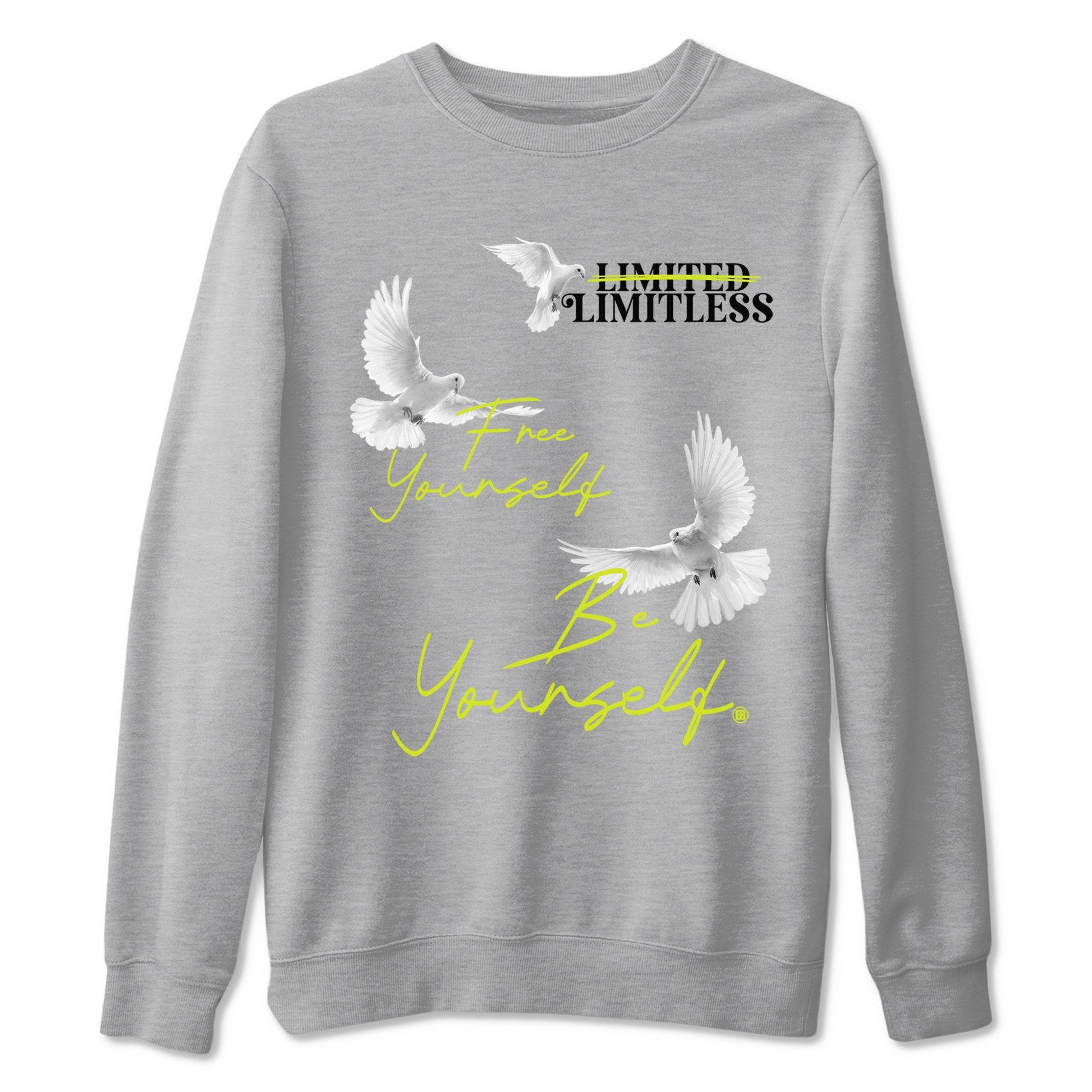 Foams One Black Volt shirts to match jordans Free Yourself Be Yourself sneaker match tees Air Foamposite One Black Volt match shoes to clothes SNRT Sneaker Tees unisex cotton Heather Grey 2 shirts