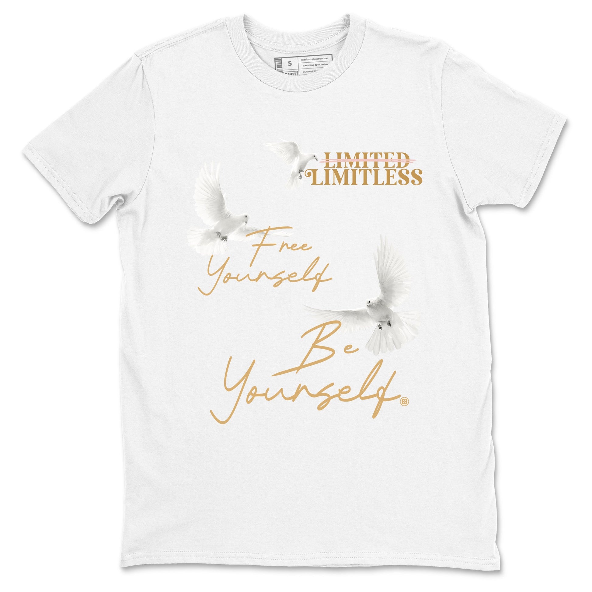 Air Force 1 Low Linen shirts to match jordans Free Yourself Be Yourself sneaker match tees Air Force 1 Linen Graphic Shirts To Match AF1 SNRT Sneaker Tees unisex cotton White 2 shirts