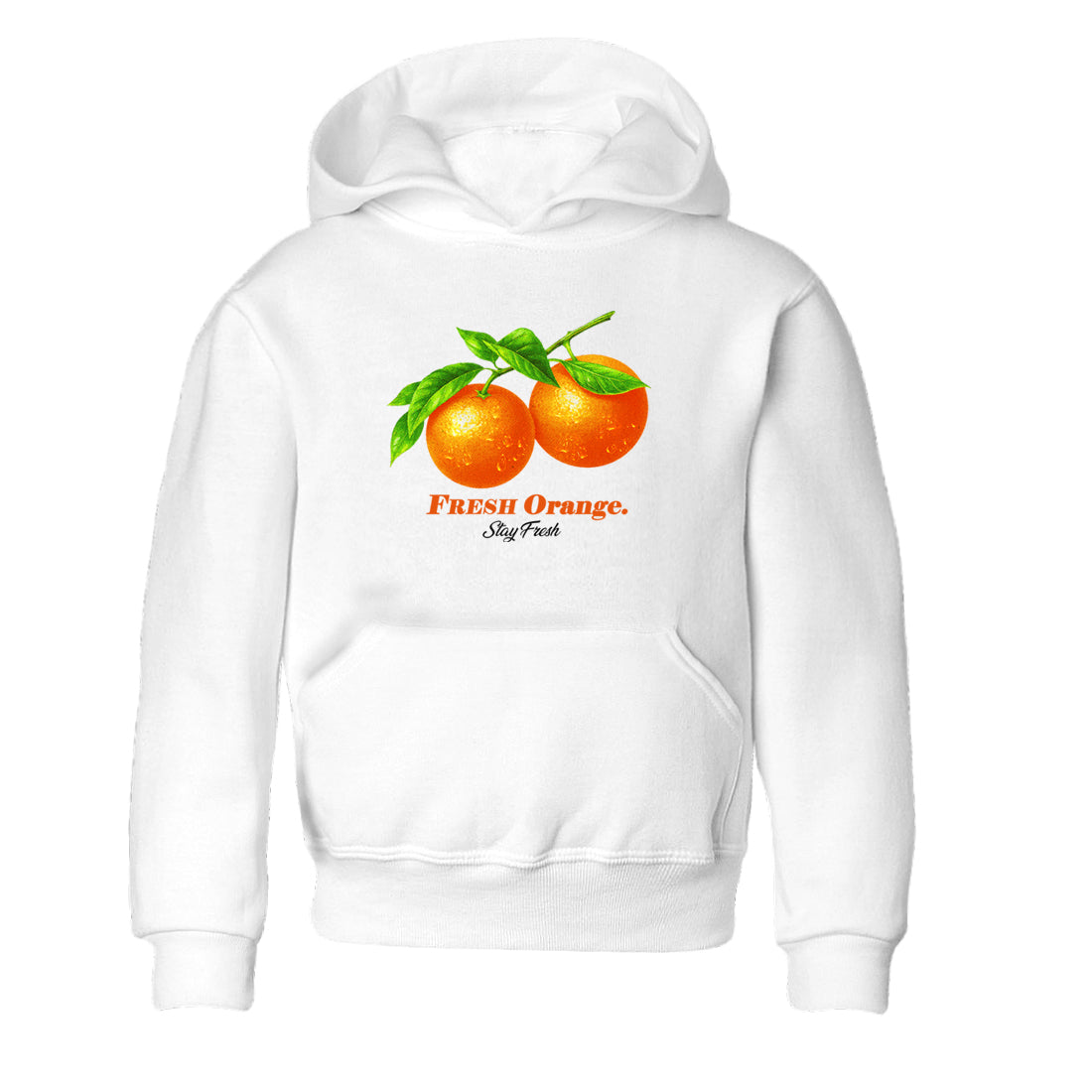 Sneaker match tees – Sneaker Tees To Match Air Jordan 1 Shattered Backboard Shoes – Fresh Orange Kids T-Shirt White 2
