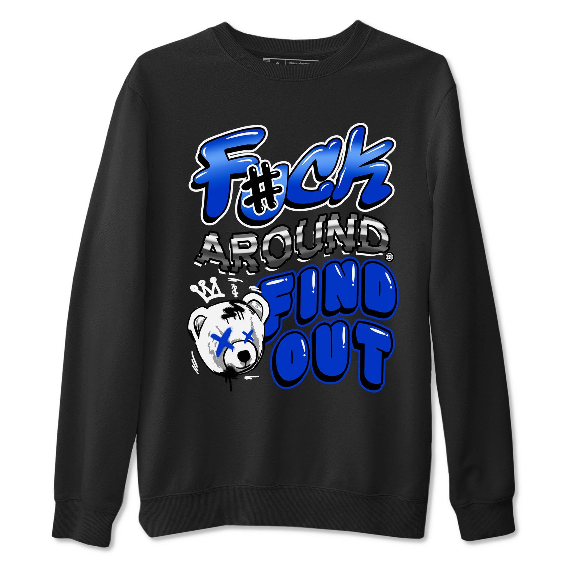 AJ12 Blueberry Blue shirts to match jordans Fuck Around And Find Out sneaker match tees Air Jordan 12 Blueberry SNRT Sneaker Release Tees unisex cotton Black 2 crew neck shirts