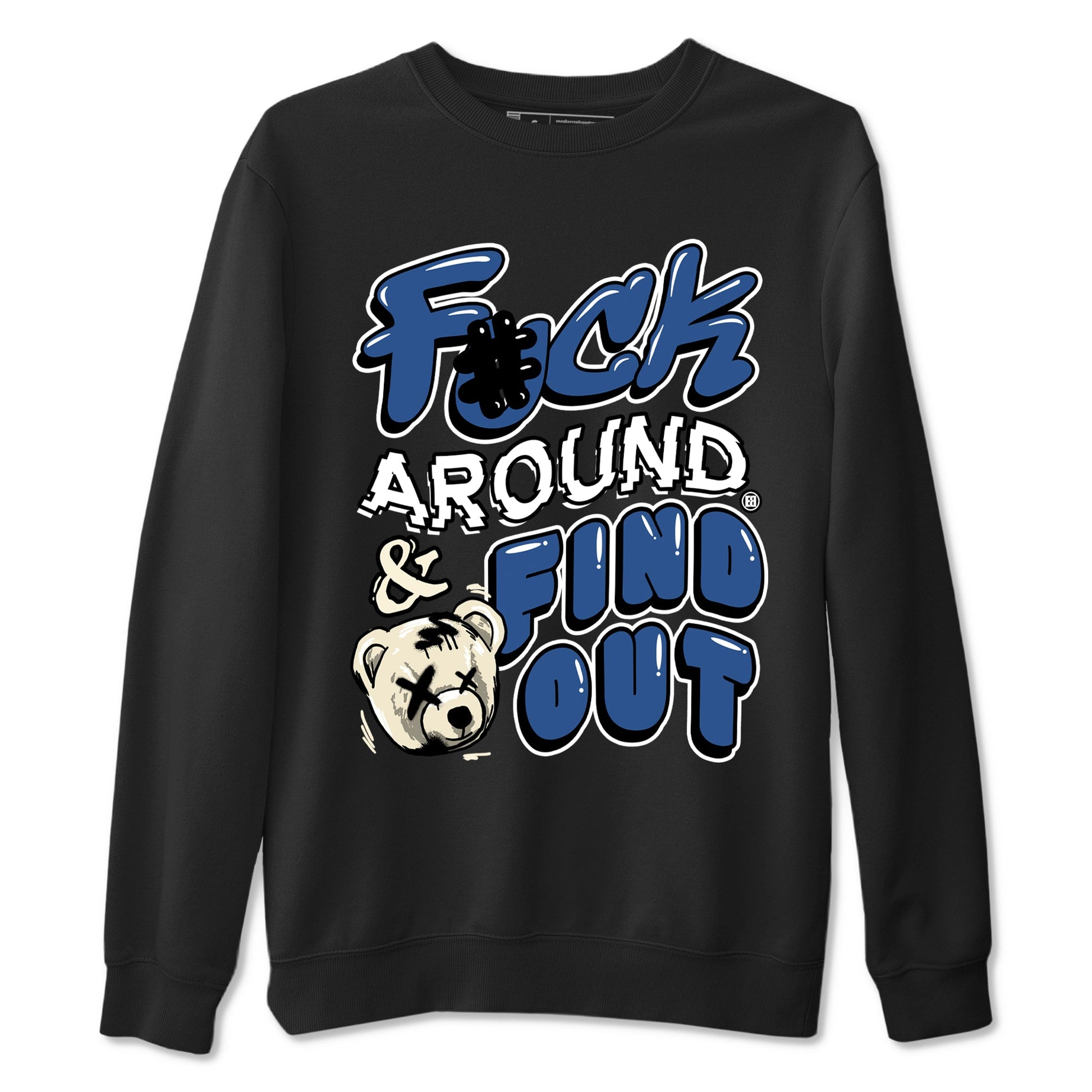 A Ma Maniere Air Jordan 3 Diffused Blue shirts to match jordans Fuck Around And Find Out graphic tee Jordan 3 For The Love best t-shirts to wear with jordans SNRT Sneaker Tees unisex cotton Black 2 shirts
