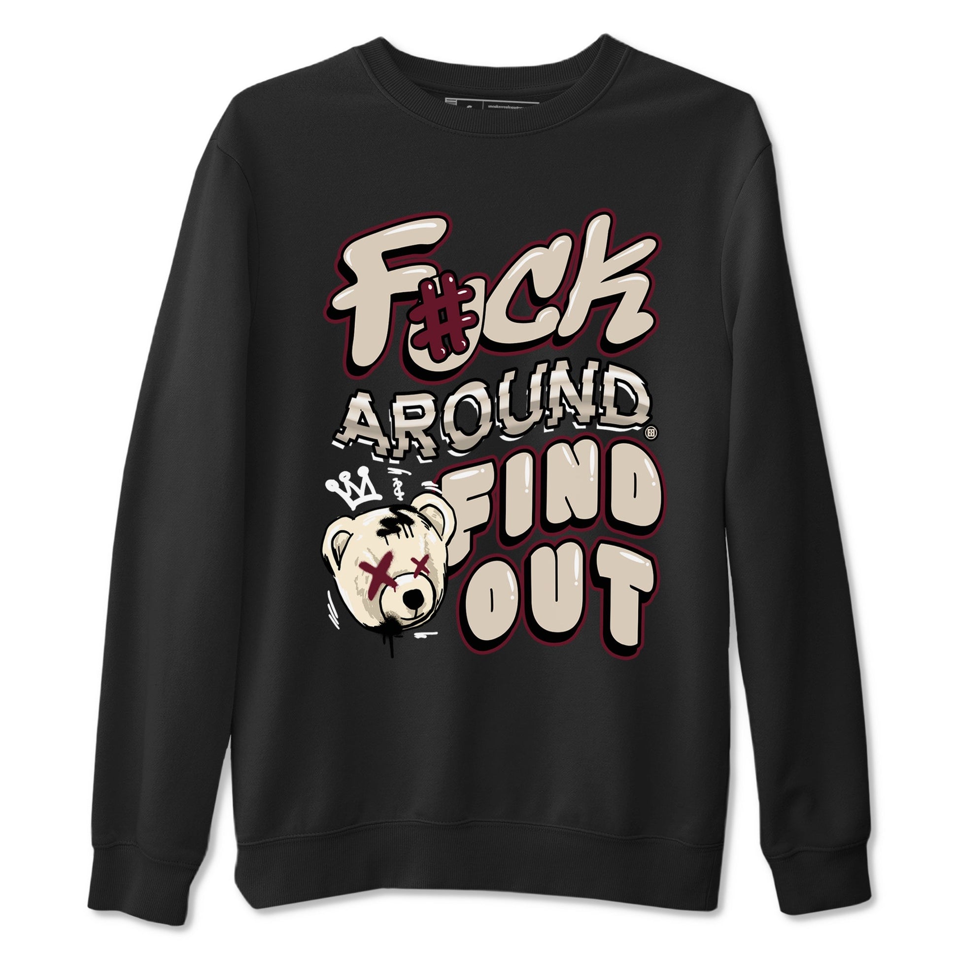 Air Jordan 4 A Ma Maniere x Fossil Stone shirts to match jordans Fuck Around And Find Out sneaker match tees Air Jordan 4 A Ma Maniere x Fossil Stone SNRT Sneaker Release Tees unisex cotton Black 2 crew neck shirts