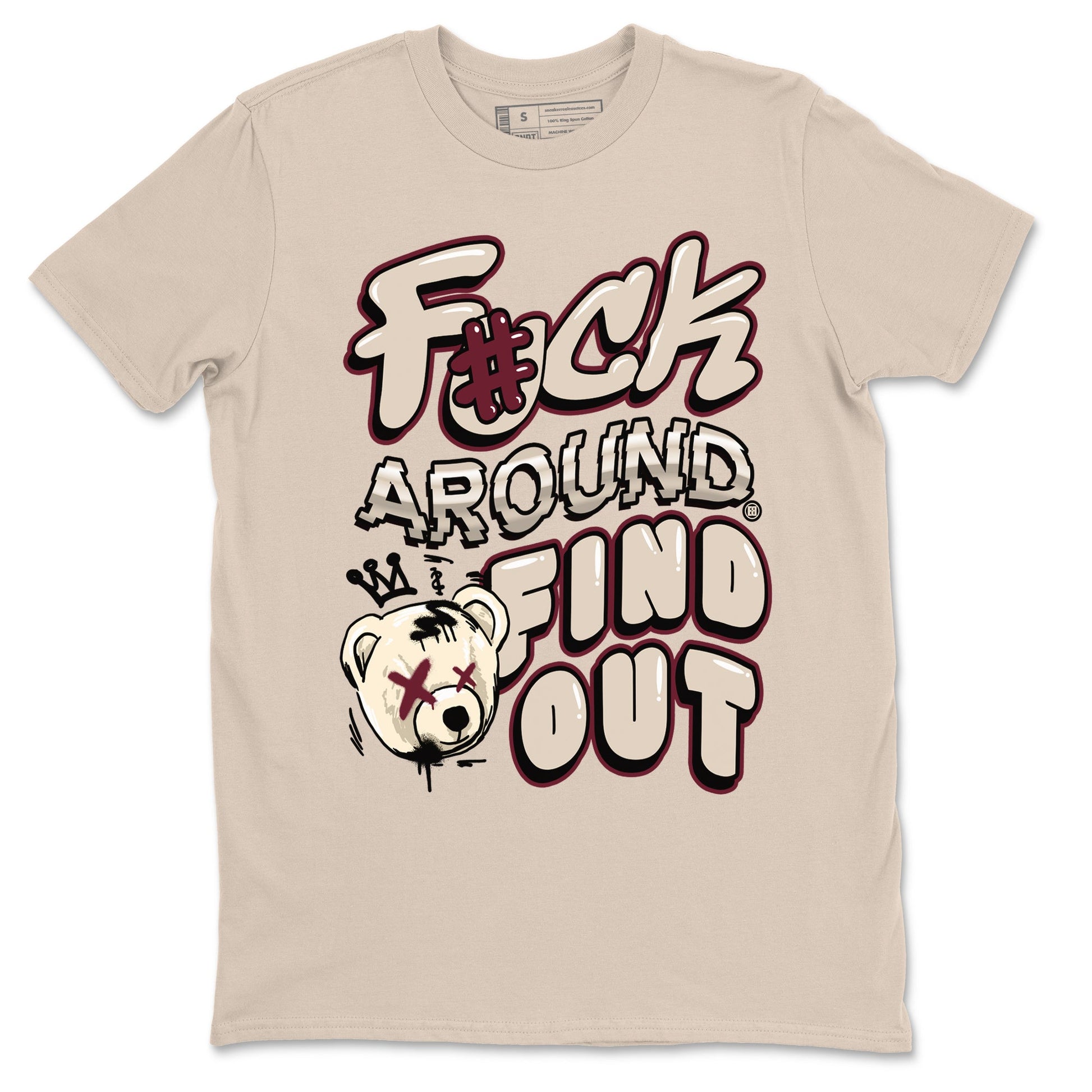 Air Jordan 4 A Ma Maniere x Fossil Stone shirts to match jordans Fuck Around And Find Out sneaker match tees Air Jordan 4 A Ma Maniere x Fossil Stone SNRT Sneaker Release Tees unisex cotton Sand 2 crew neck shirts