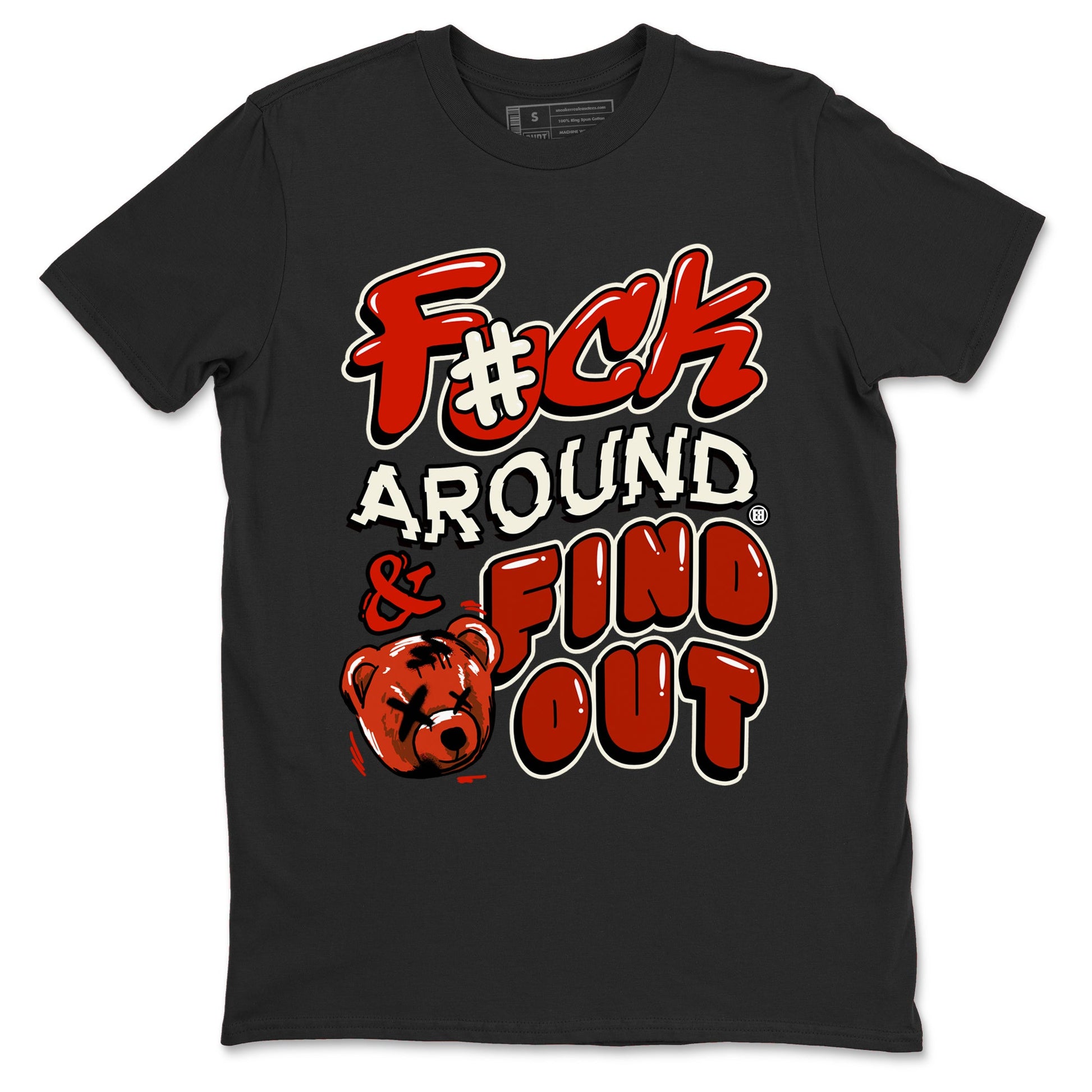 4s Brick By Brick best t shirts to wear with jordans Fuck Around And Find Out sneaker match tees Nigel Sylvester x Air Jordan 4 Brick by Brick match shoes to clothes SNRT Sneaker Tees unisex cotton Black 2 shirts