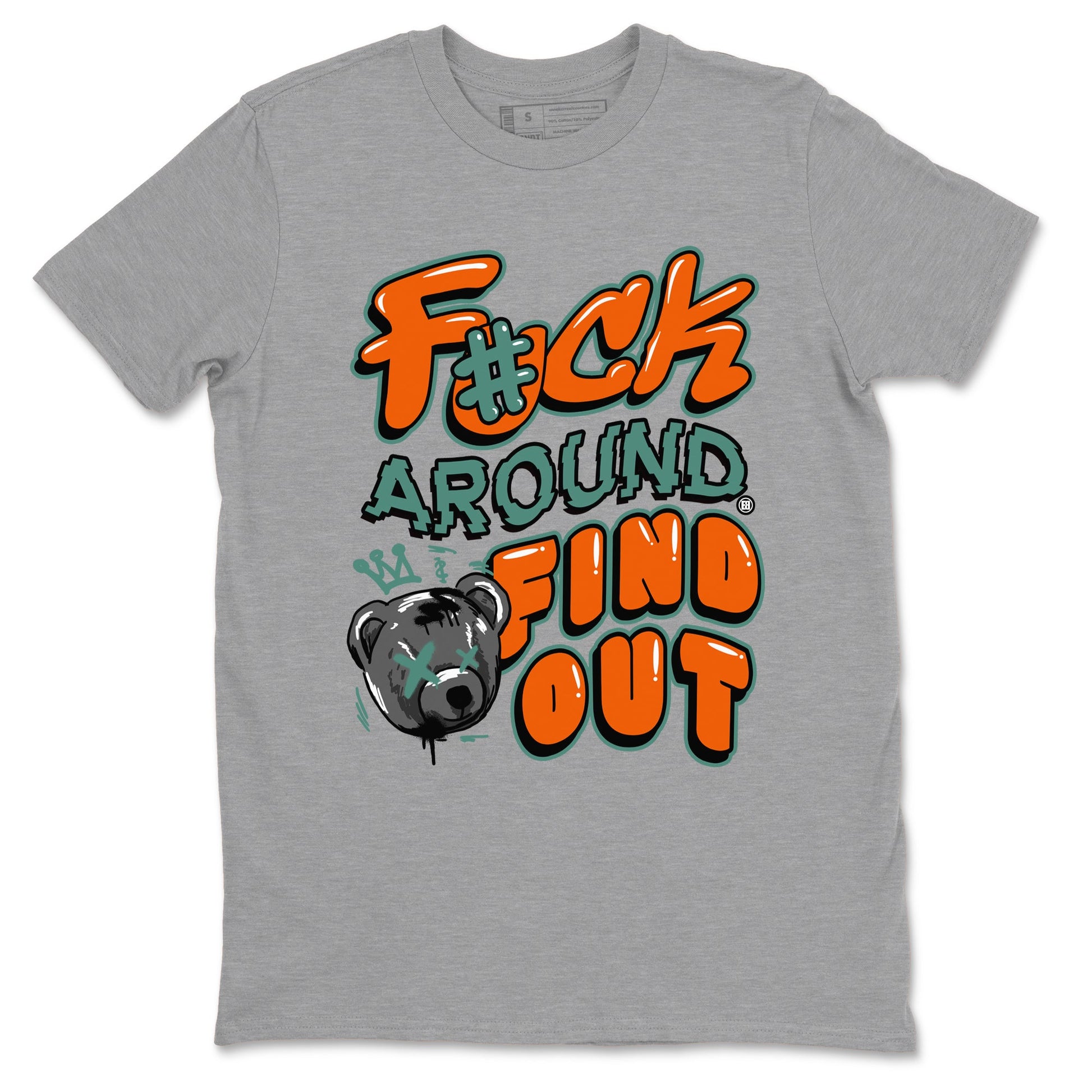 Dunk Low Ceramic shirts to match jordans Fuck Around And Find Out sneaker match tees Dunk Ceramic match shoes to clothes SNRT Sneaker Tees unisex cotton Heather Grey 2 shirts