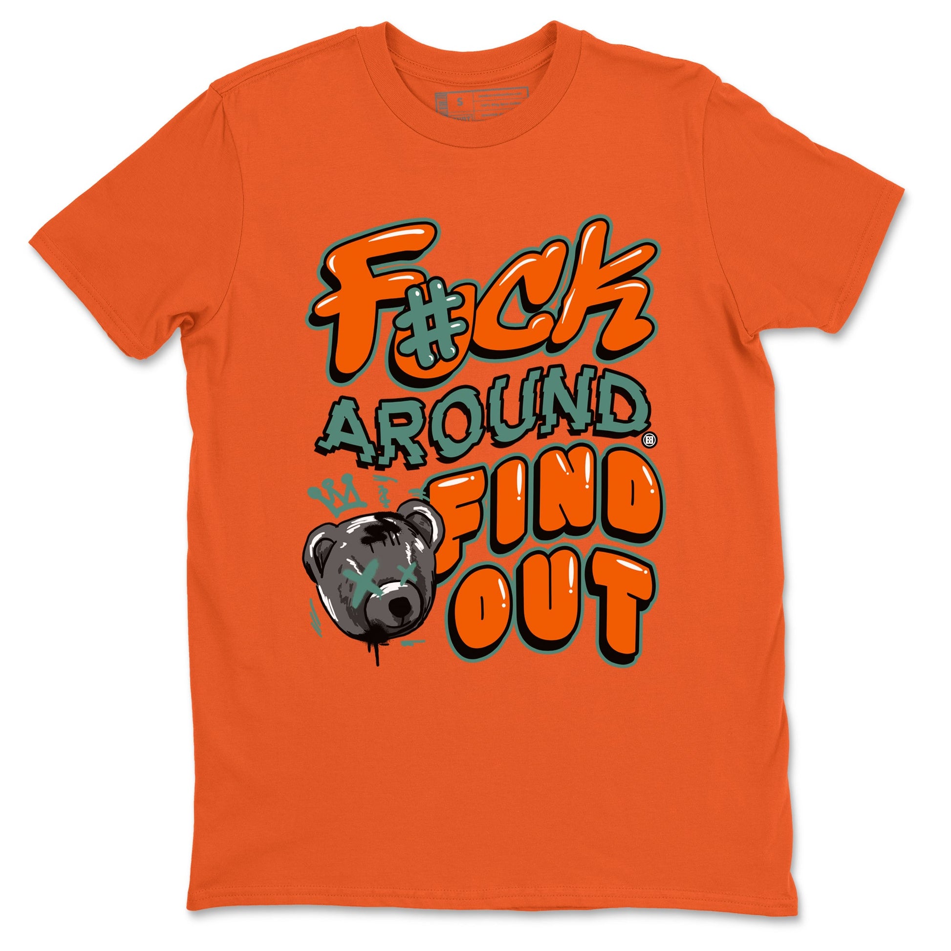 Dunk Low Ceramic shirts to match jordans Fuck Around And Find Out sneaker match tees Dunk Ceramic match shoes to clothes SNRT Sneaker Tees unisex cotton Orange 2 shirts