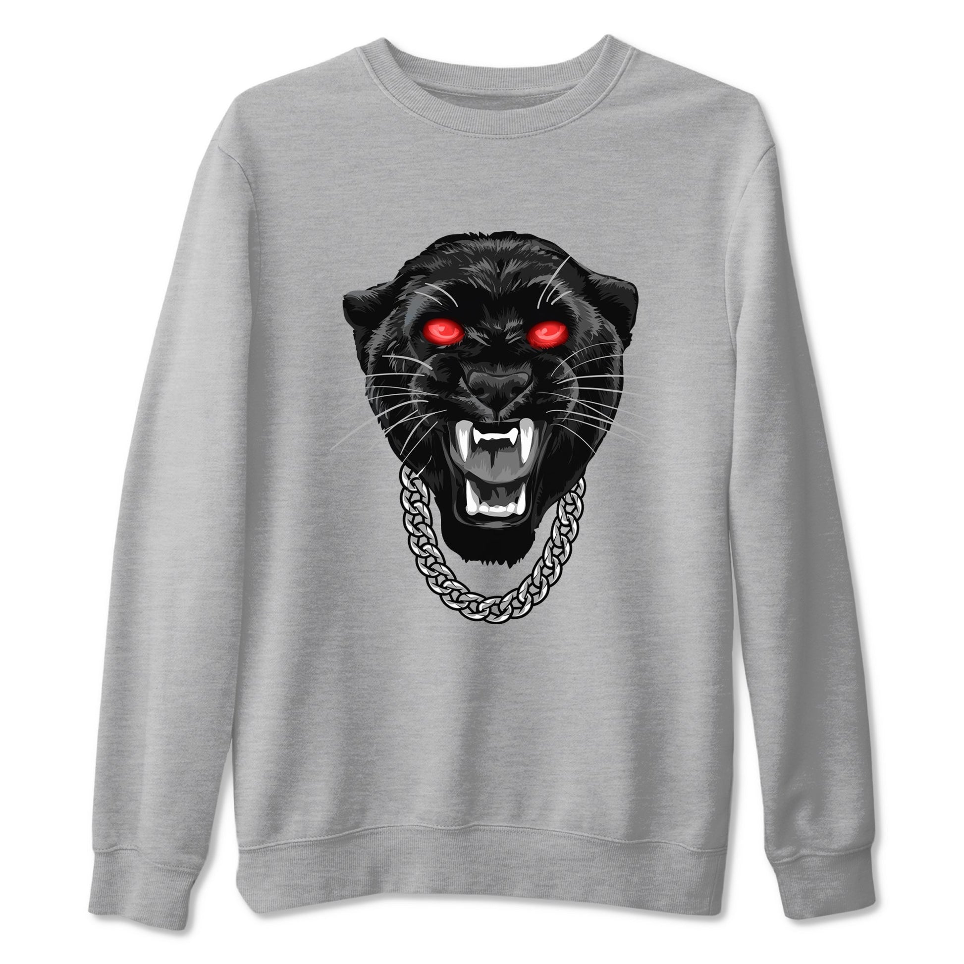 Air Jordan 11 Low Bred sneaker match tee Gangster Black Cat sneaker match tees Air Jordan 11 Bred best t-shirts to match jordans SNRT Sneaker Tees unisex cotton Heather Grey 2 shirts