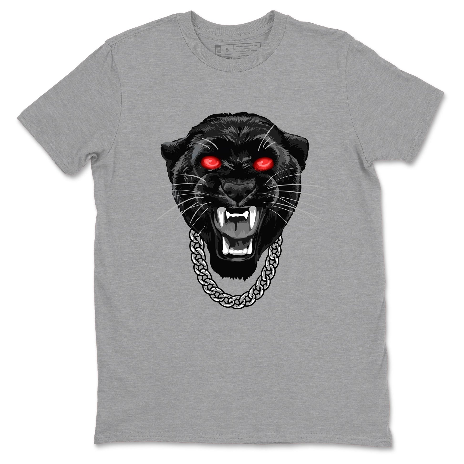 Air Jordan 11 Low Bred sneaker match tee Gangster Black Cat sneaker match tees Air Jordan 11 Bred best t-shirts to match jordans SNRT Sneaker Tees unisex cotton Heather Grey 2 shirts