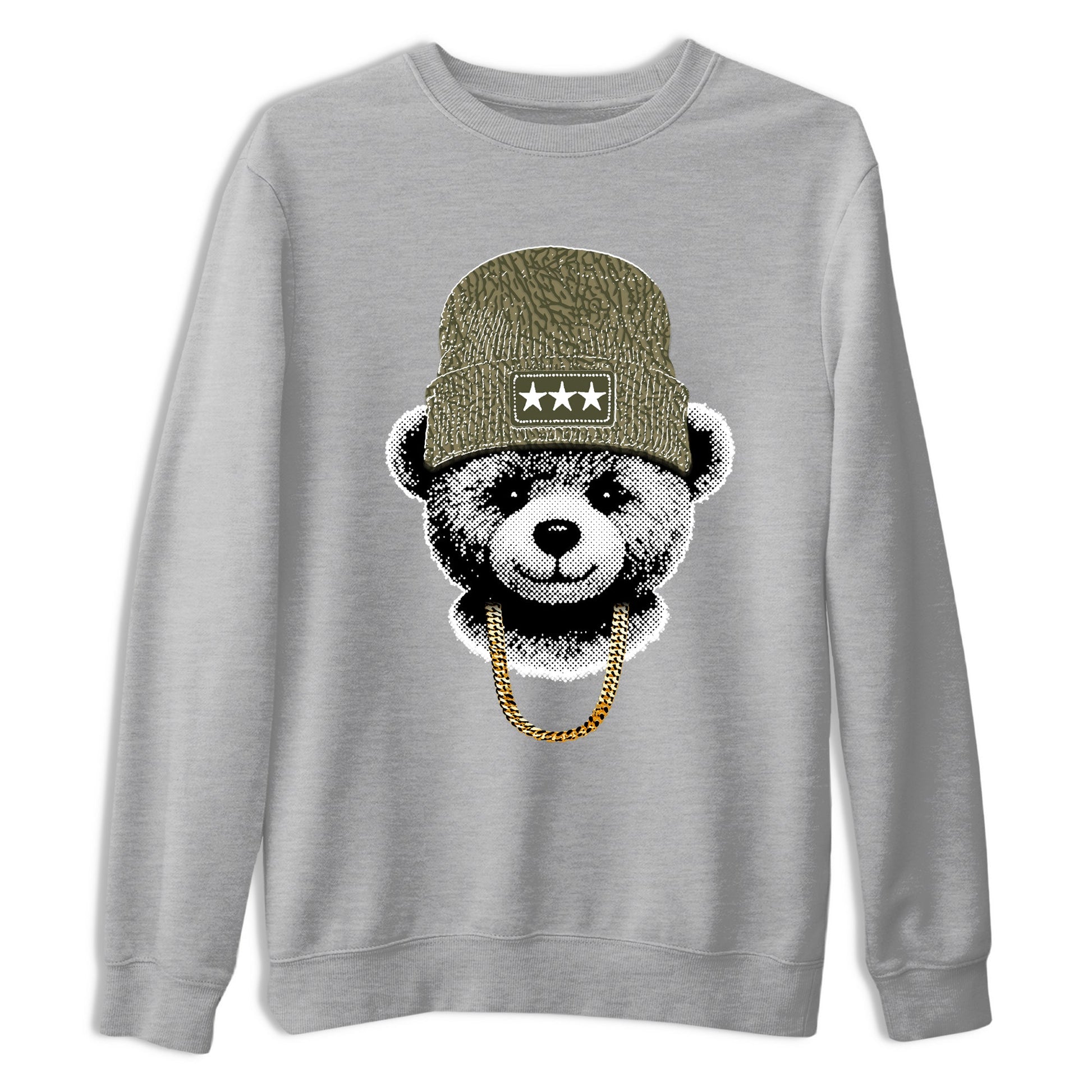 Sneaker Threads – Sneaker Threads To Match Air Jordan 3 Family Affair Shoes – Gangster Teddy Tee Heather Grey 2