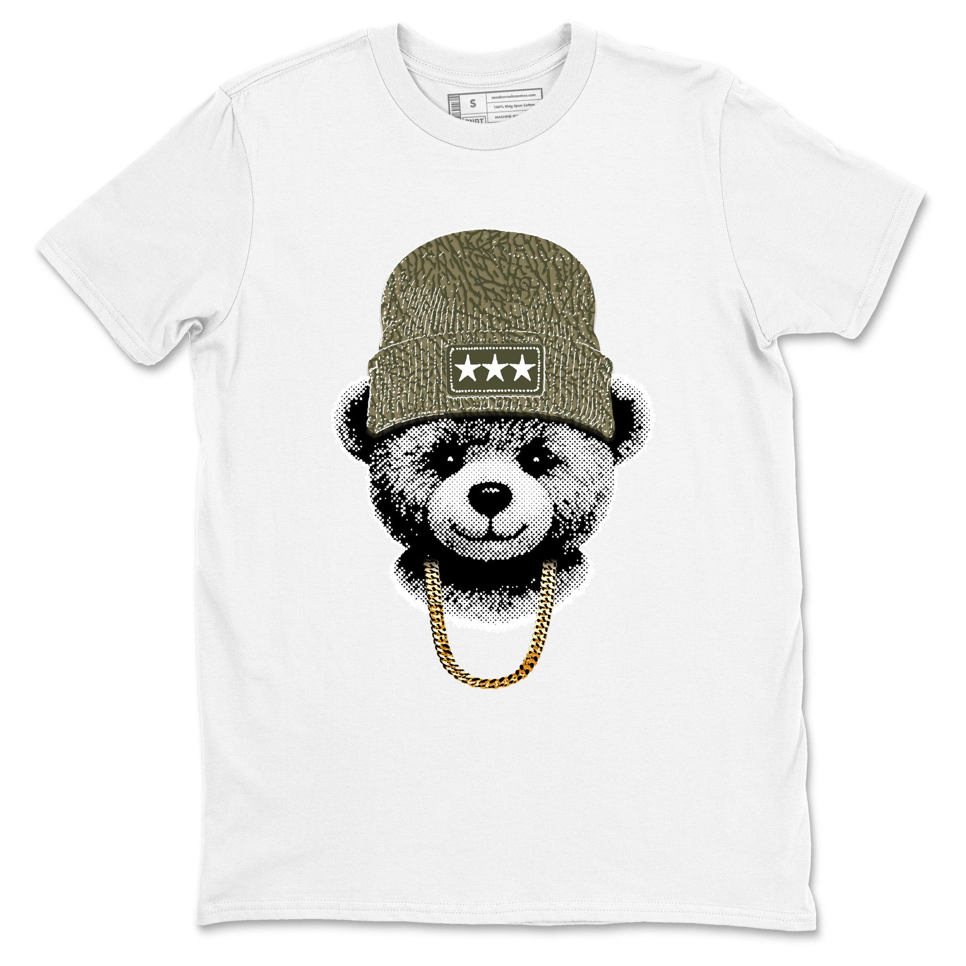 Sneaker Threads – Sneaker Threads To Match Air Jordan 3 Family Affair Shoes – Gangster Teddy Tee White 2