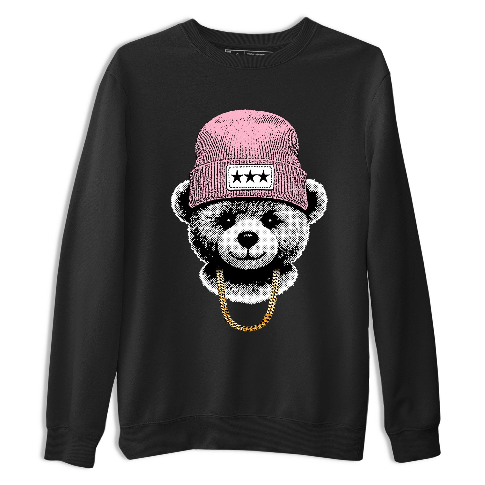 Sneaker tee, Streetwear Brand – Shirts To Match Air Jordan 5 35th Anniversary Sneakers – Gangster Teddy Graphic Tee Black 2