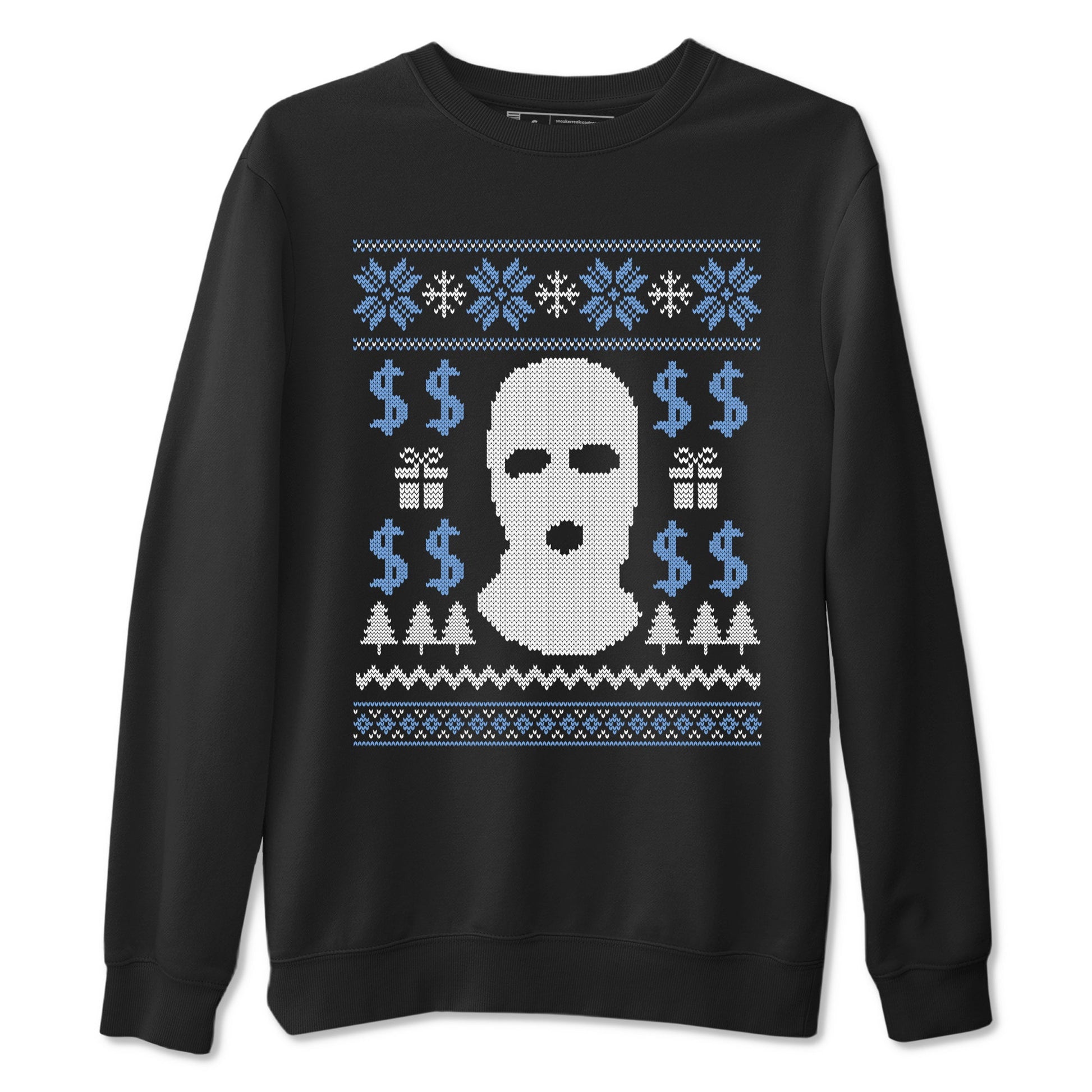 11s Legend Blue shirts to match jordans Christmas Gangster Ugly Sweater sneaker match tees Air Jordan 11 Retro Legend Blue match shoes to clothes SNRT Sneaker Tees unisex cotton Black 2 shirts