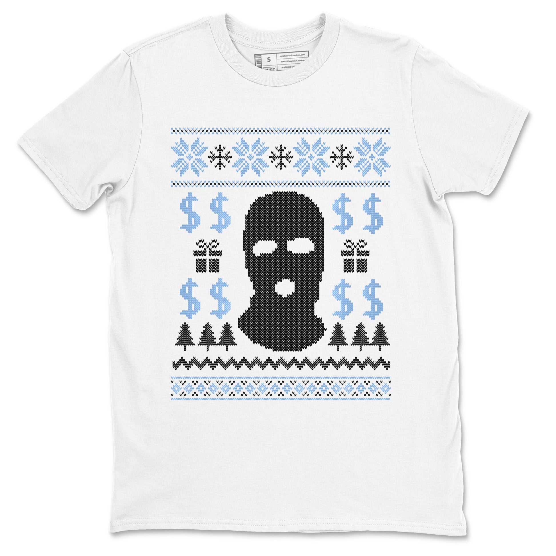 11s Legend Blue shirts to match jordans Christmas Gangster Ugly Sweater sneaker match tees Air Jordan 11 Retro Legend Blue match shoes to clothes SNRT Sneaker Tees unisex cotton White 2 shirts