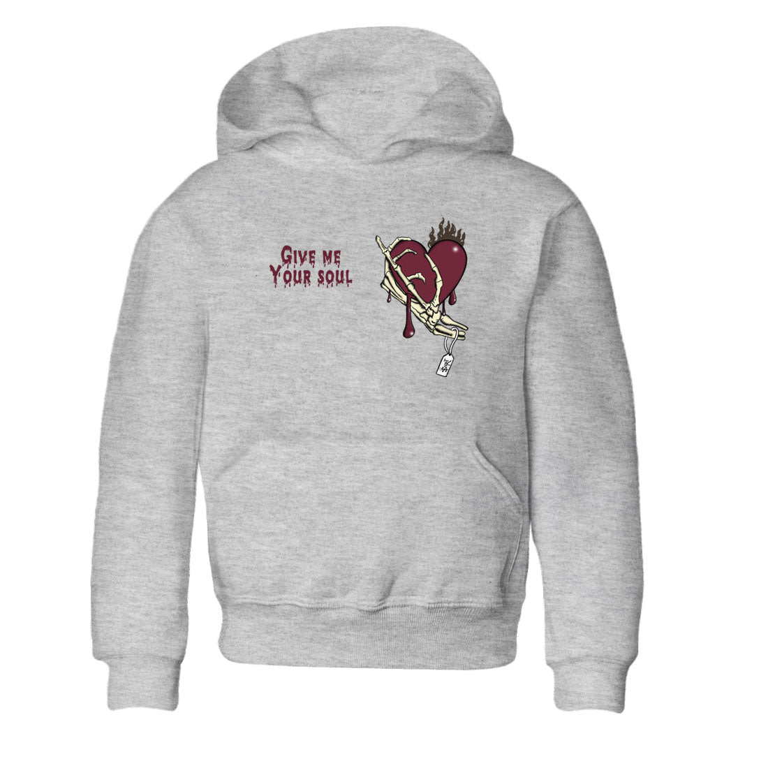 3s A Ma Maniere x Burgundy Crush shirts to match jordans Give Me Your Soul unique Halloween sneaker tee Air Jordan 3 A Ma Maniere x Burgundy Crush SNRT Sneaker Release Tees Youth Baby Heather Grey 2 crew neck shirts