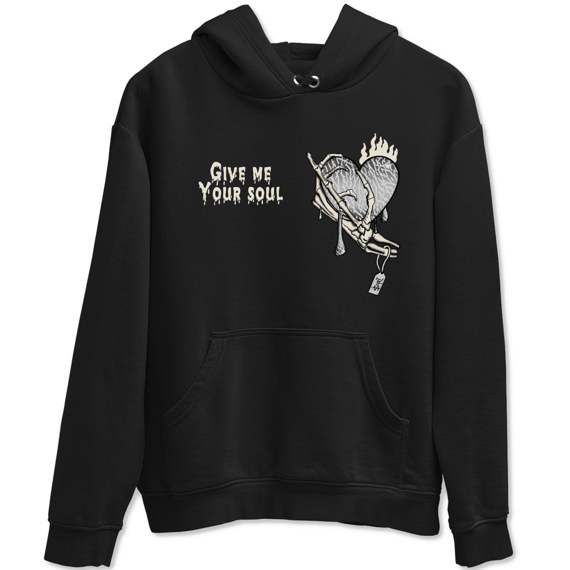 3s Sail and Cement Grey shirts to match jordans Give Me Your Soul sneaker match tees Air Jordan 3 Retro Sail and Cement Grey match shoes to clothes SNRT Sneaker Tees unisex cotton Black 2 shirts