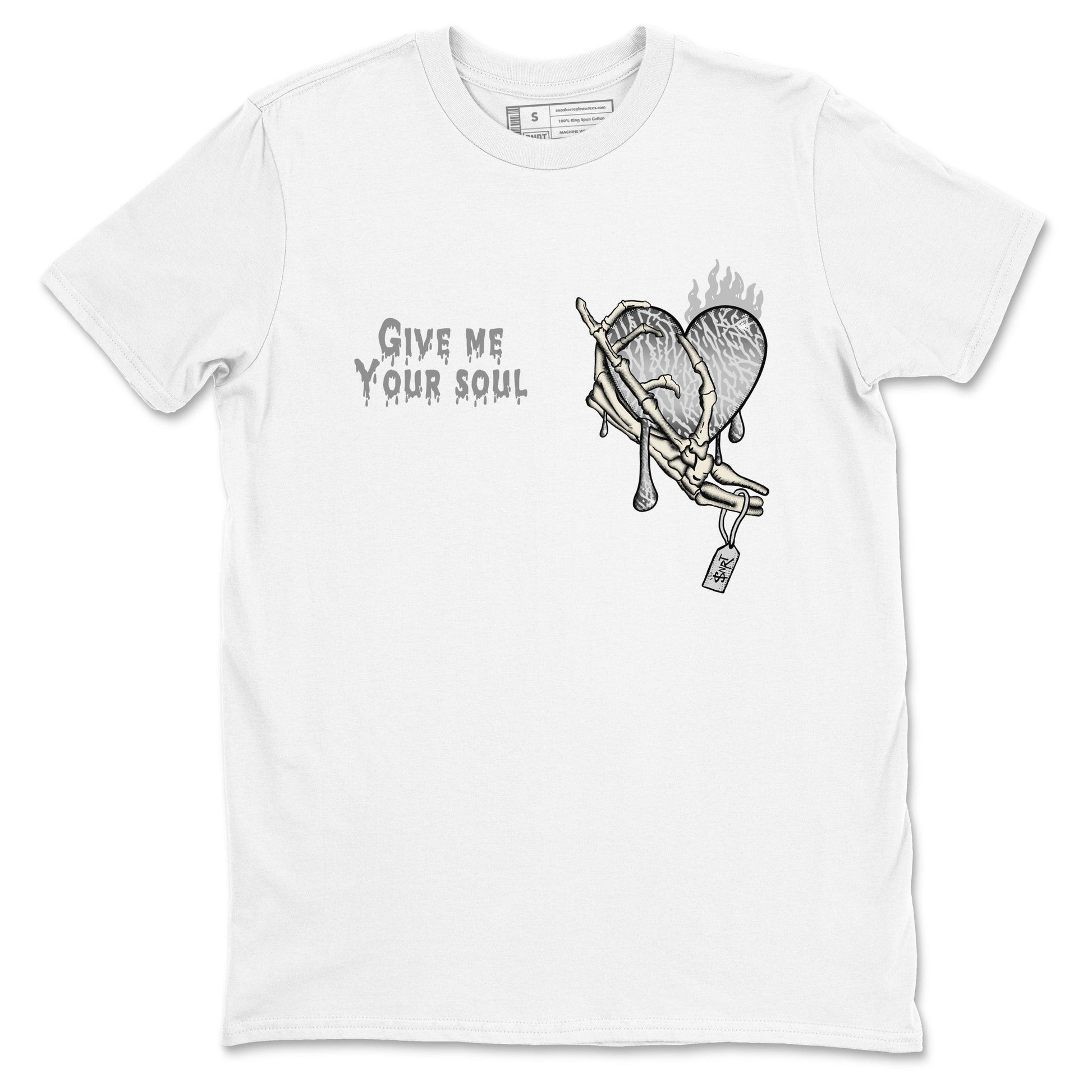 3s Sail and Cement Grey shirts to match jordans Give Me Your Soul sneaker match tees Air Jordan 3 Retro Sail and Cement Grey match shoes to clothes SNRT Sneaker Tees unisex cotton White 2 shirts