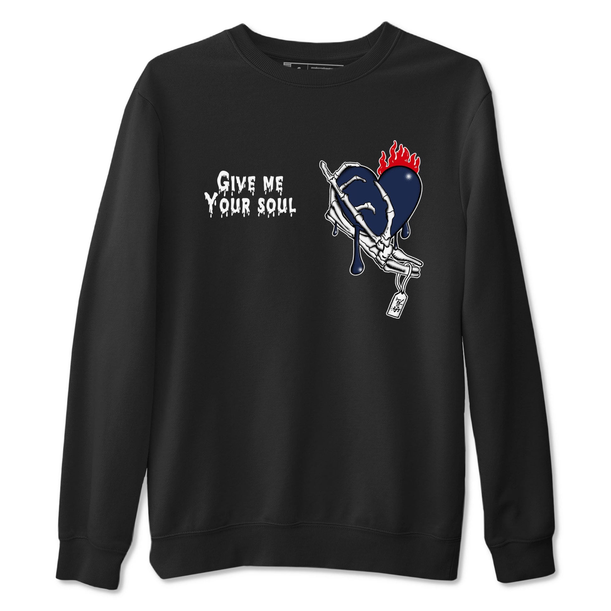 6s White And Midnight Navy shirts to match jordans Give Me Your Soul unique Halloween sneaker tee Air Jordan 6 White And Midnight Navy SNRT Sneaker Release Tees unisex cotton Black 2 crew neck shirts