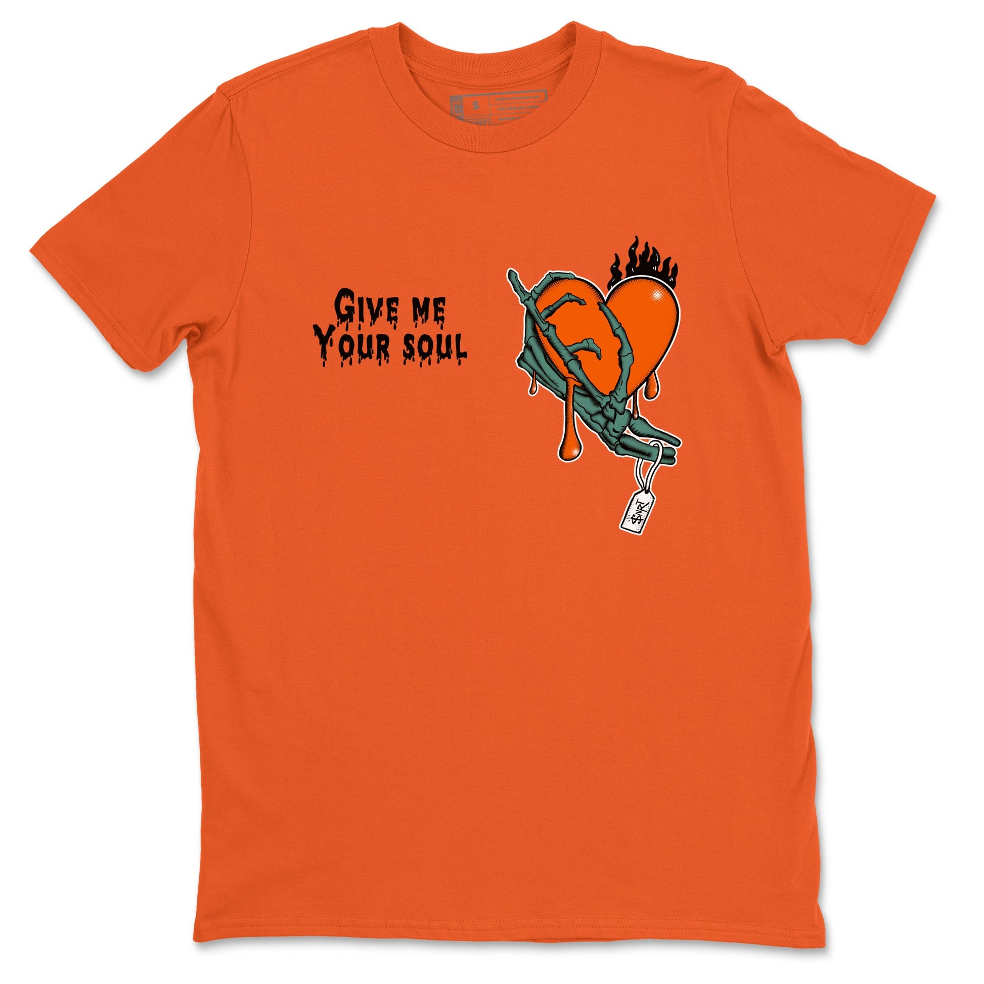 Dunk Low Ceramic shirts to match jordans Give Me Your Soul unique Halloween sneaker tee Dunk Ceramic match shoes to clothes SNRT Sneaker Tees unisex cotton Orange 2 shirts