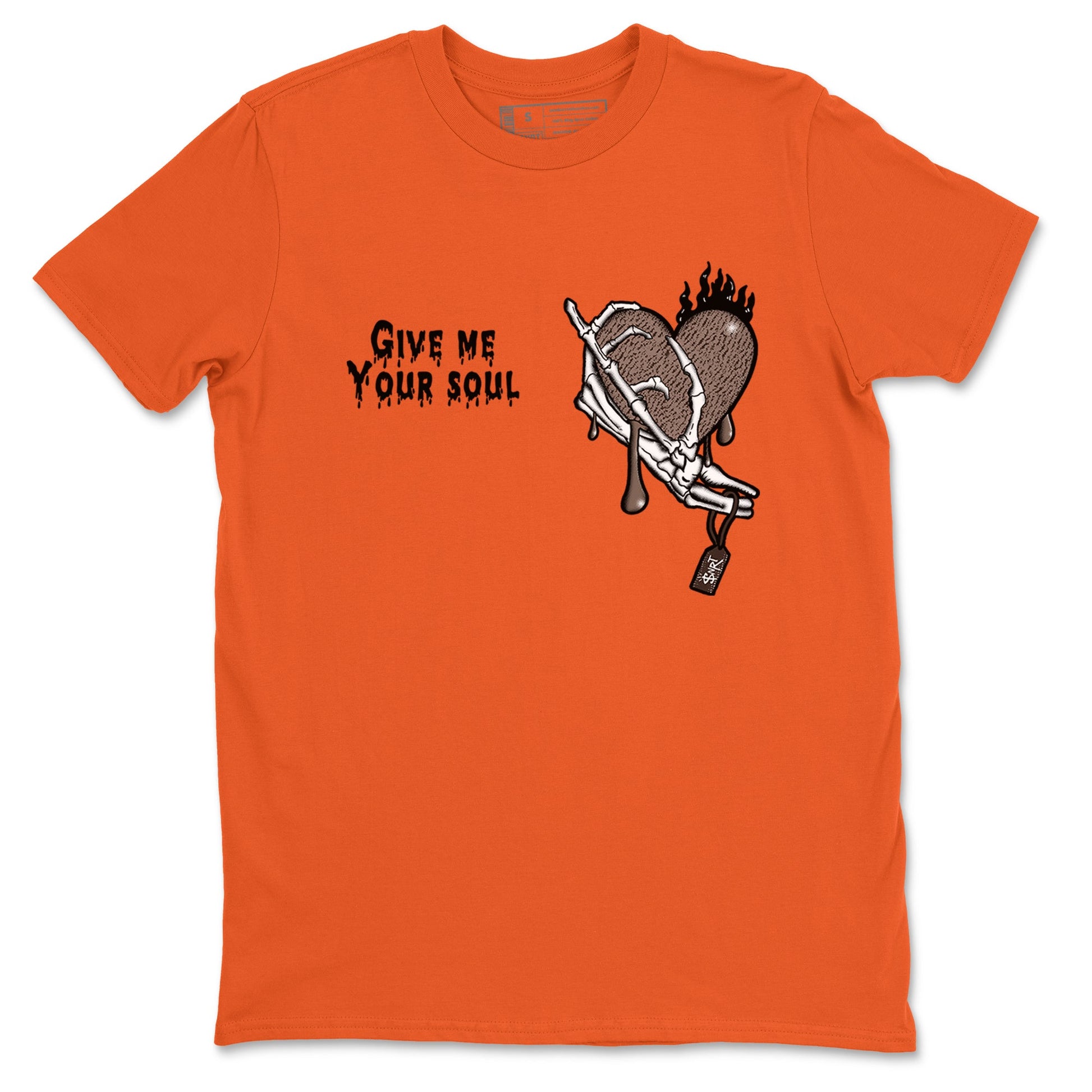 Yeezy 350 Carbon Beluga shirts to match jordans Give Me Your Soul unique Halloween sneaker tee Yeezy 350 Carbon Beluga match shoes to clothes SNRT Sneaker Tees unisex cotton Orange 2 shirts