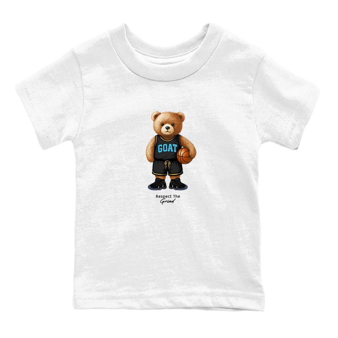 Basketball Graphic Tee – Sneaker Tees To Match Air Jordan 11 Gamma – GOAT Mode Youth Graphic Tee White 2. Perfect for 11s Gamma releases 2025 colorways.