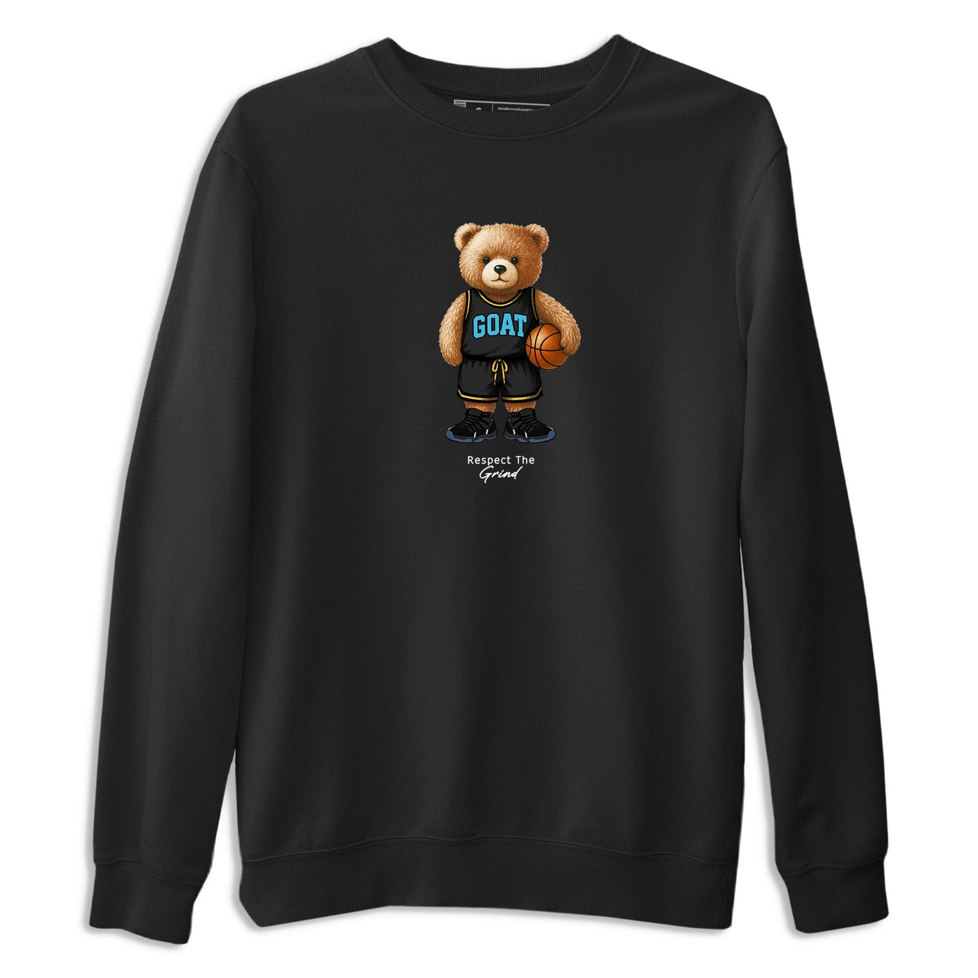 Basketball Graphic Tee – Sneaker Tees To Match Air Jordan 11 Gamma – GOAT Mode Graphic Tee Black 2. Perfect for 11s Gamma releases 2025 colorways.