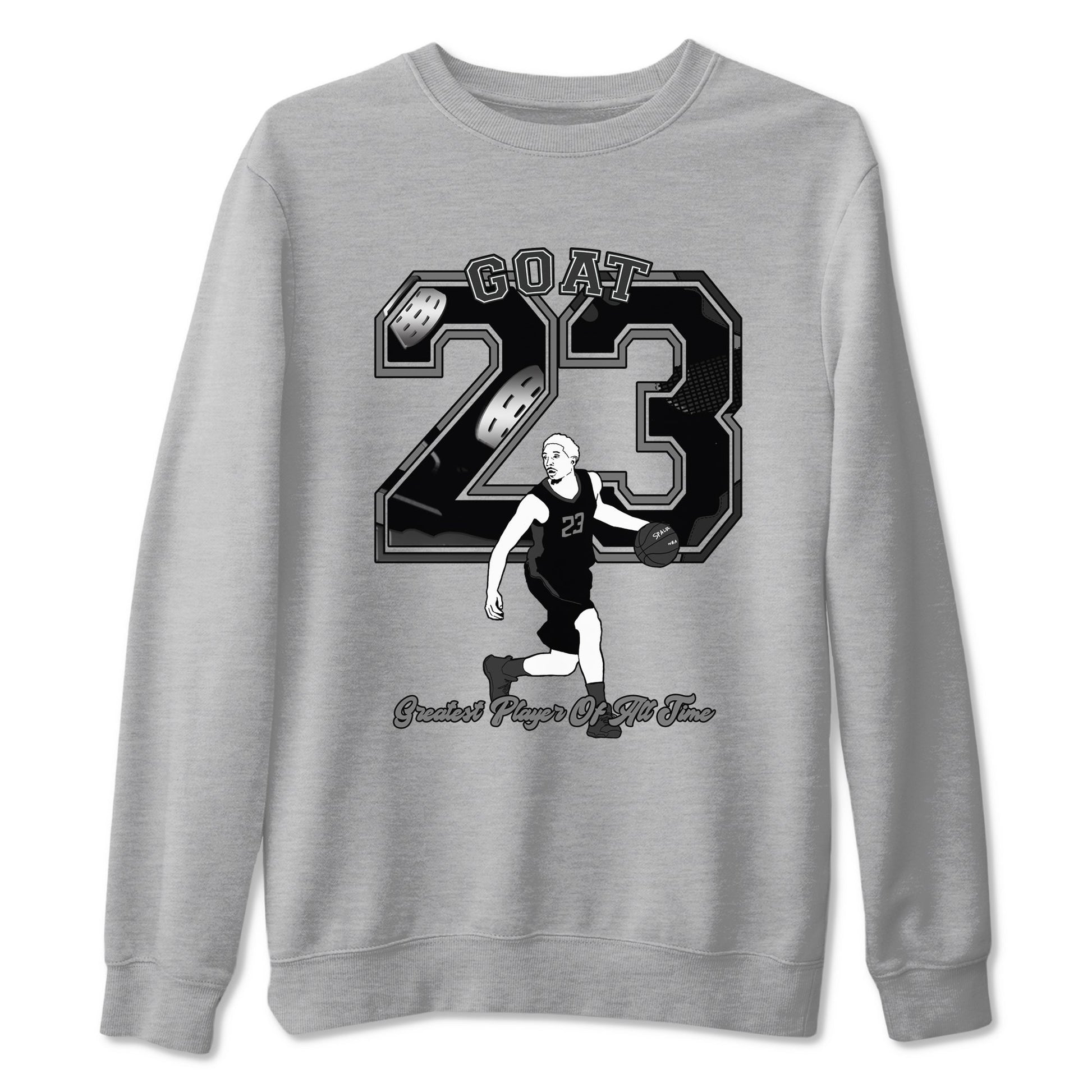 4s Black Cat shirts to match jordans Goat Player sneaker match tees Air Jordan 4 Black Cat match shoes to clothes SNRT Sneaker Tees unisex cotton Heather Grey 2 shirts